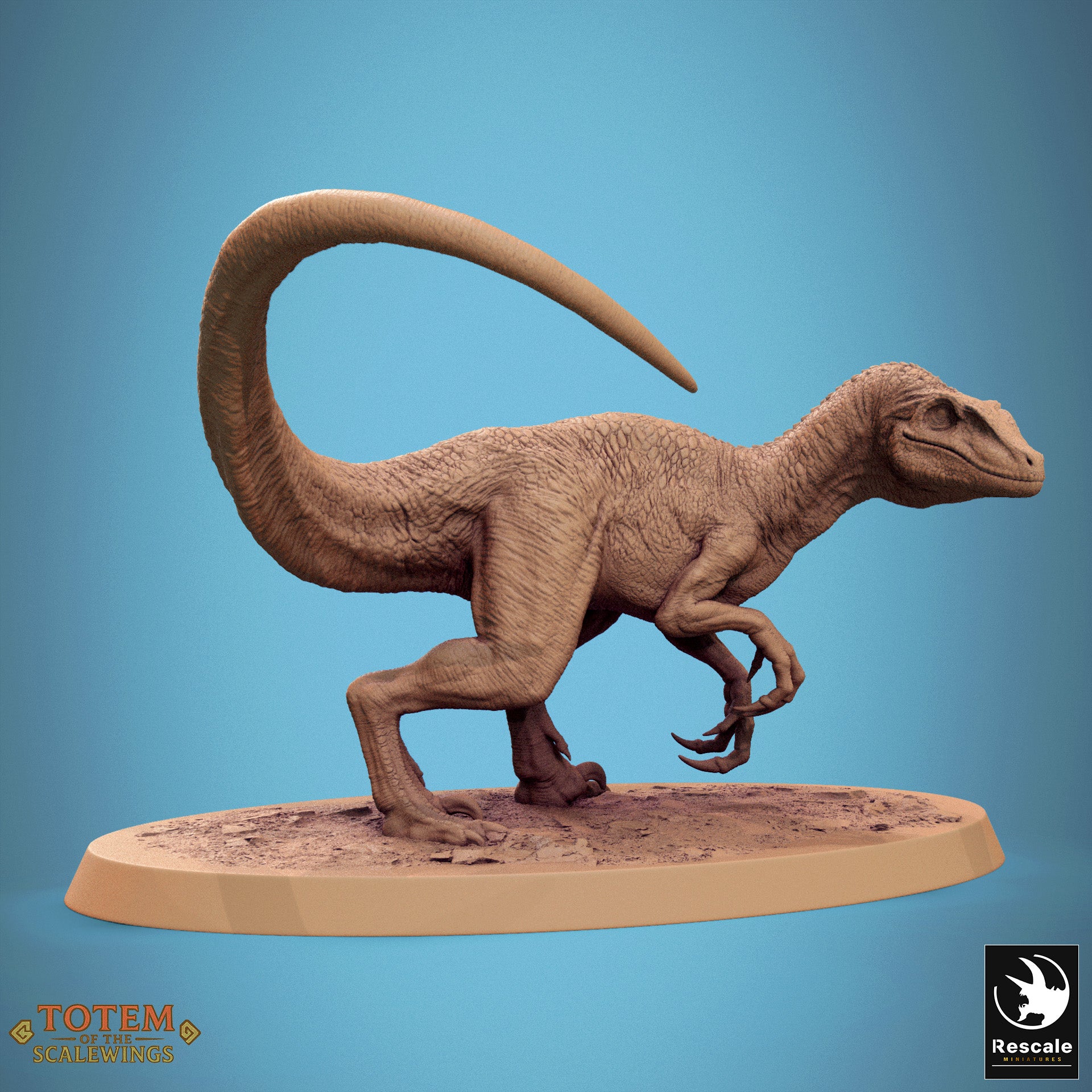 Jurassic Velociraptor - aus der Reihe Totem of the Scalewings von Rescale Miniatures