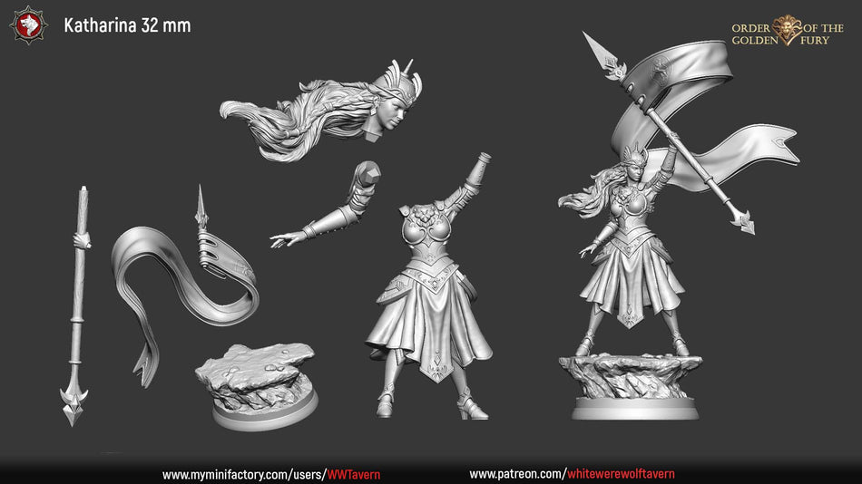 Katharina - aus der Reihe Order of the golden Fury von White Werewolf Tavern