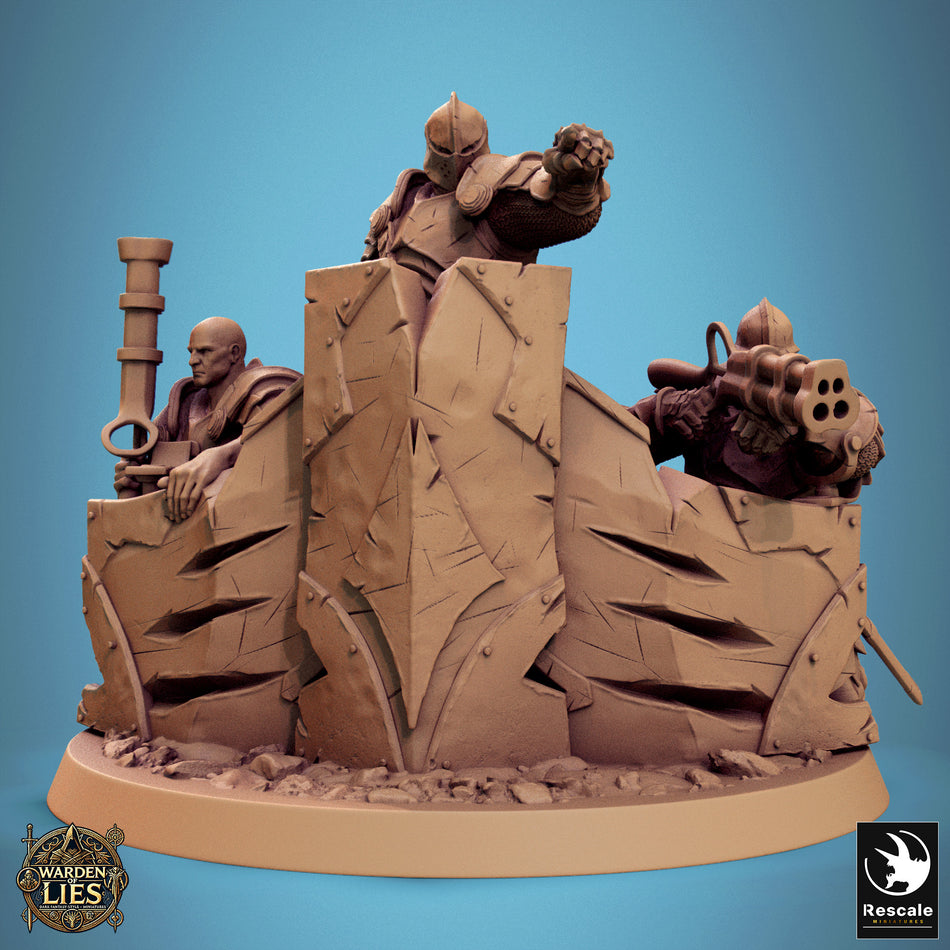 Knight Of Valor - aus der Reihe Warden of Lies von Rescale Miniatures