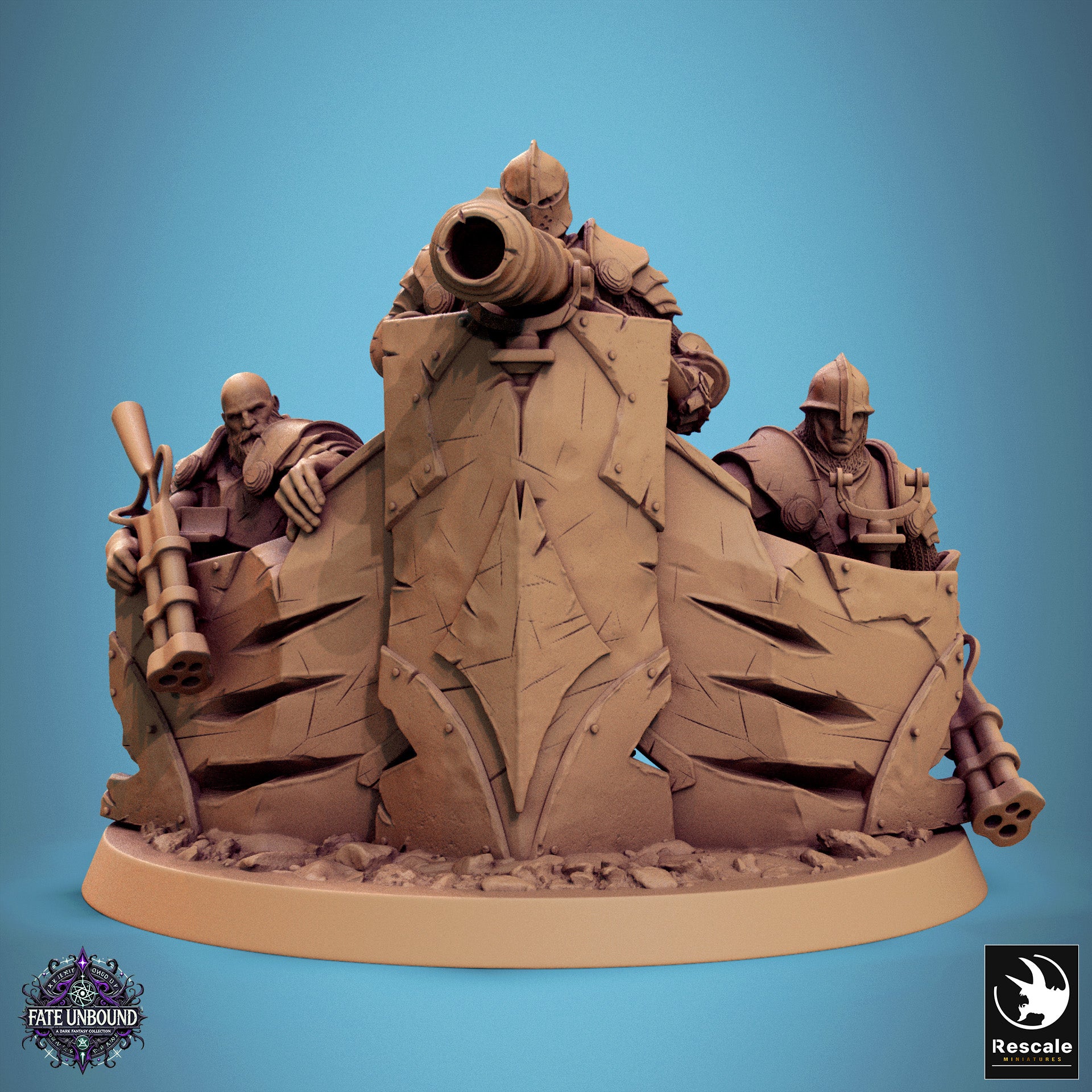 Chevalier de la Valeur - de la série Warden of Lies de Rescale Miniatures