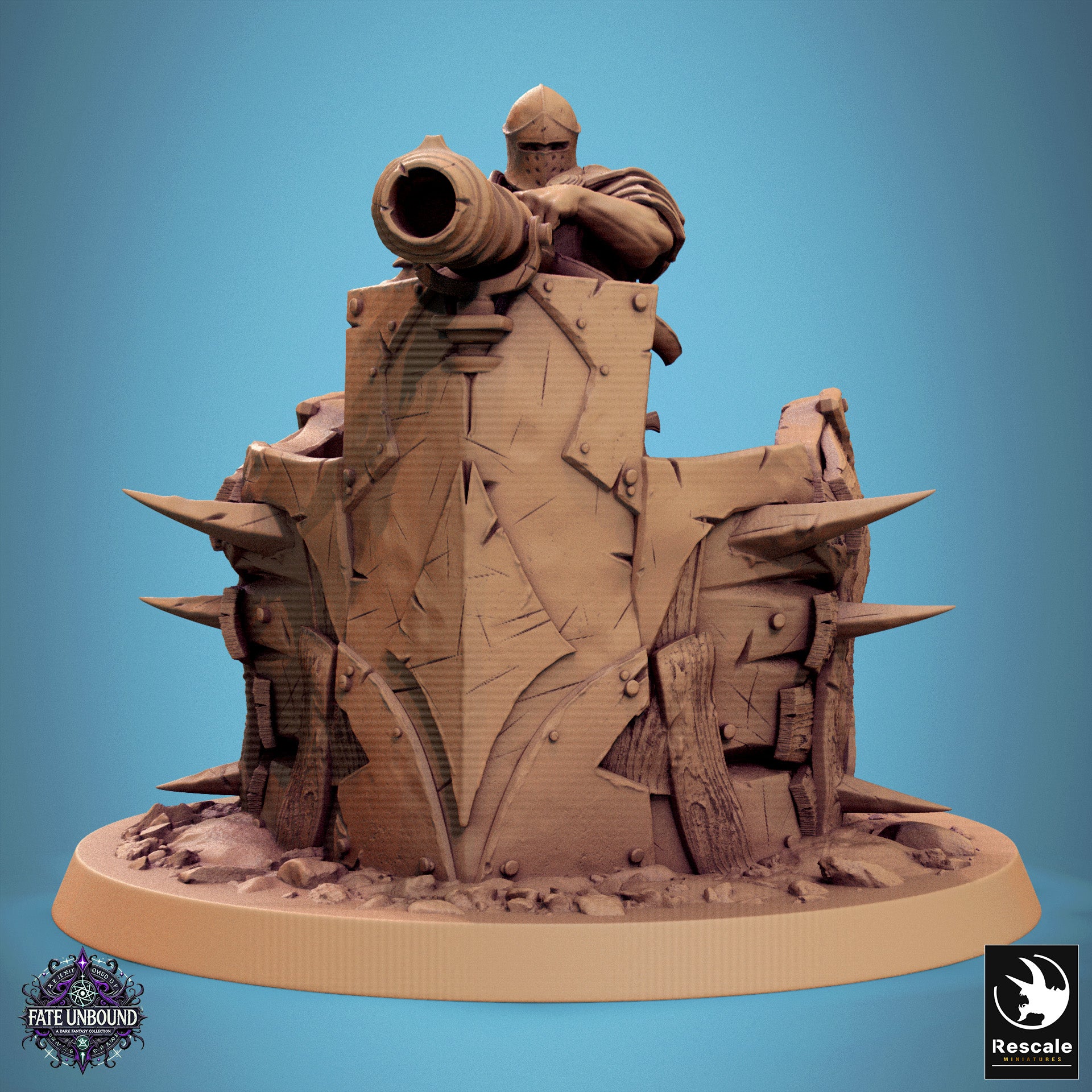 Chevalier de la Valeur - de la série Warden of Lies de Rescale Miniatures