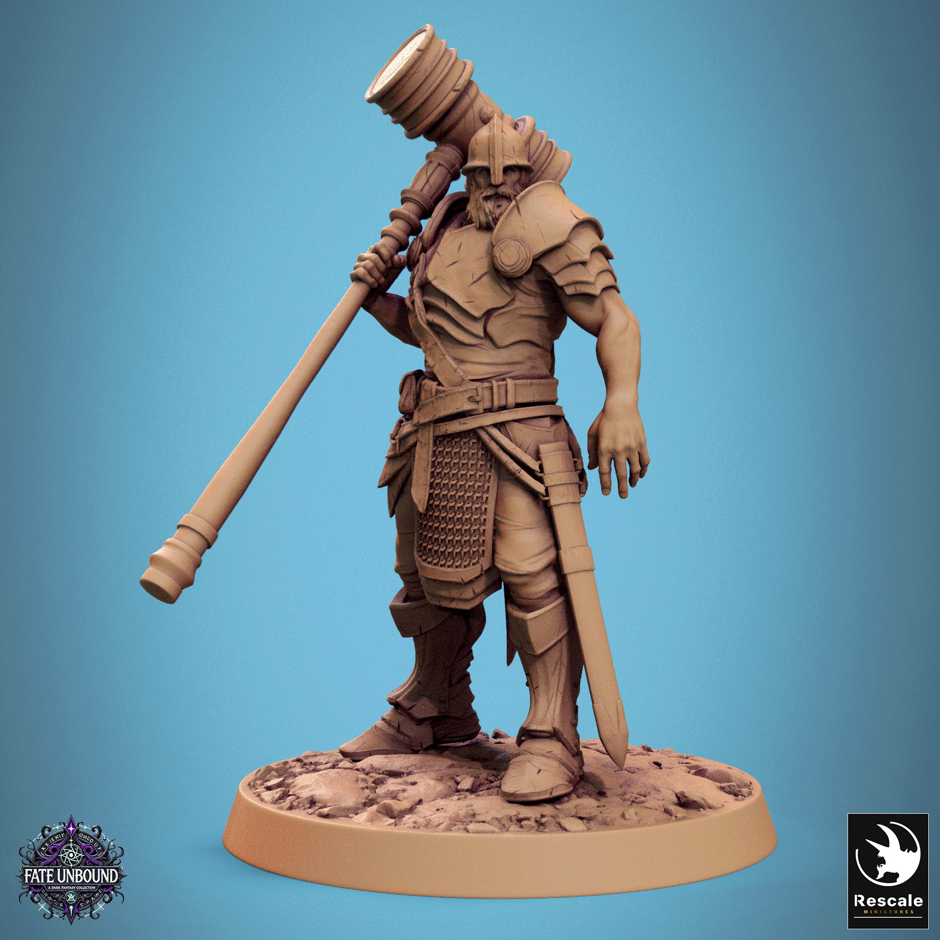 Chevalier de la Valeur - de la série Warden of Lies de Rescale Miniatures