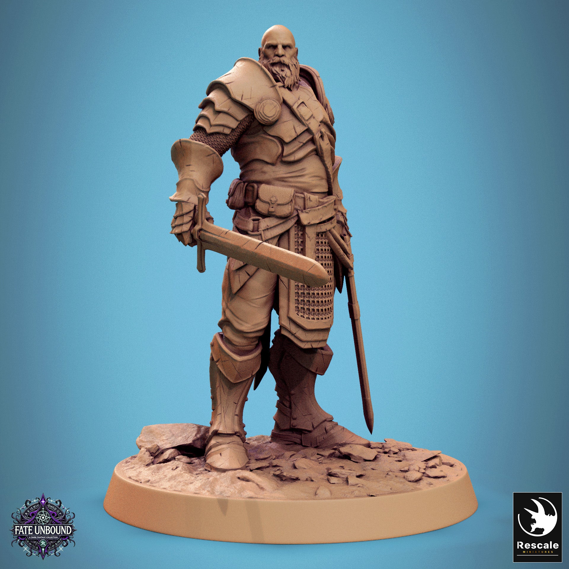 Chevalier de la Valeur - de la série Warden of Lies de Rescale Miniatures