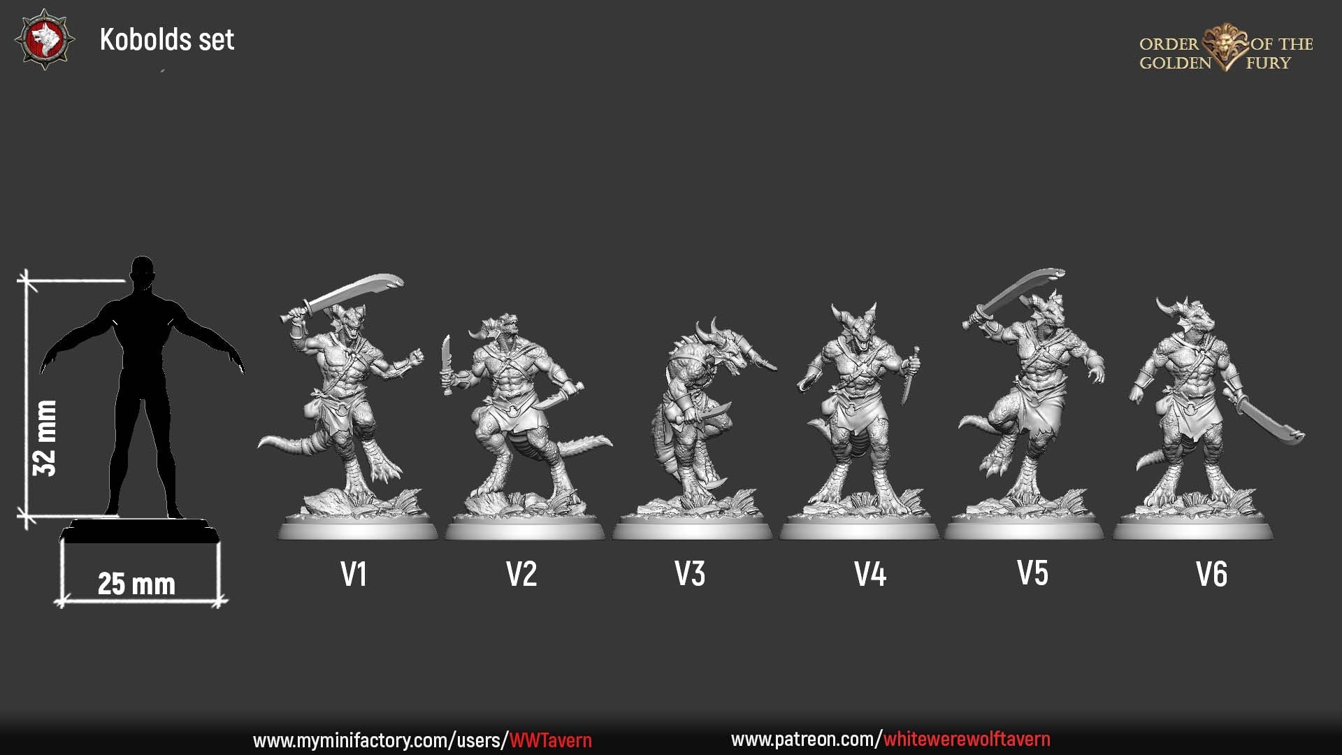 Kobolds - aus der Reihe Order of the golden Fury von White Werewolf Tavern