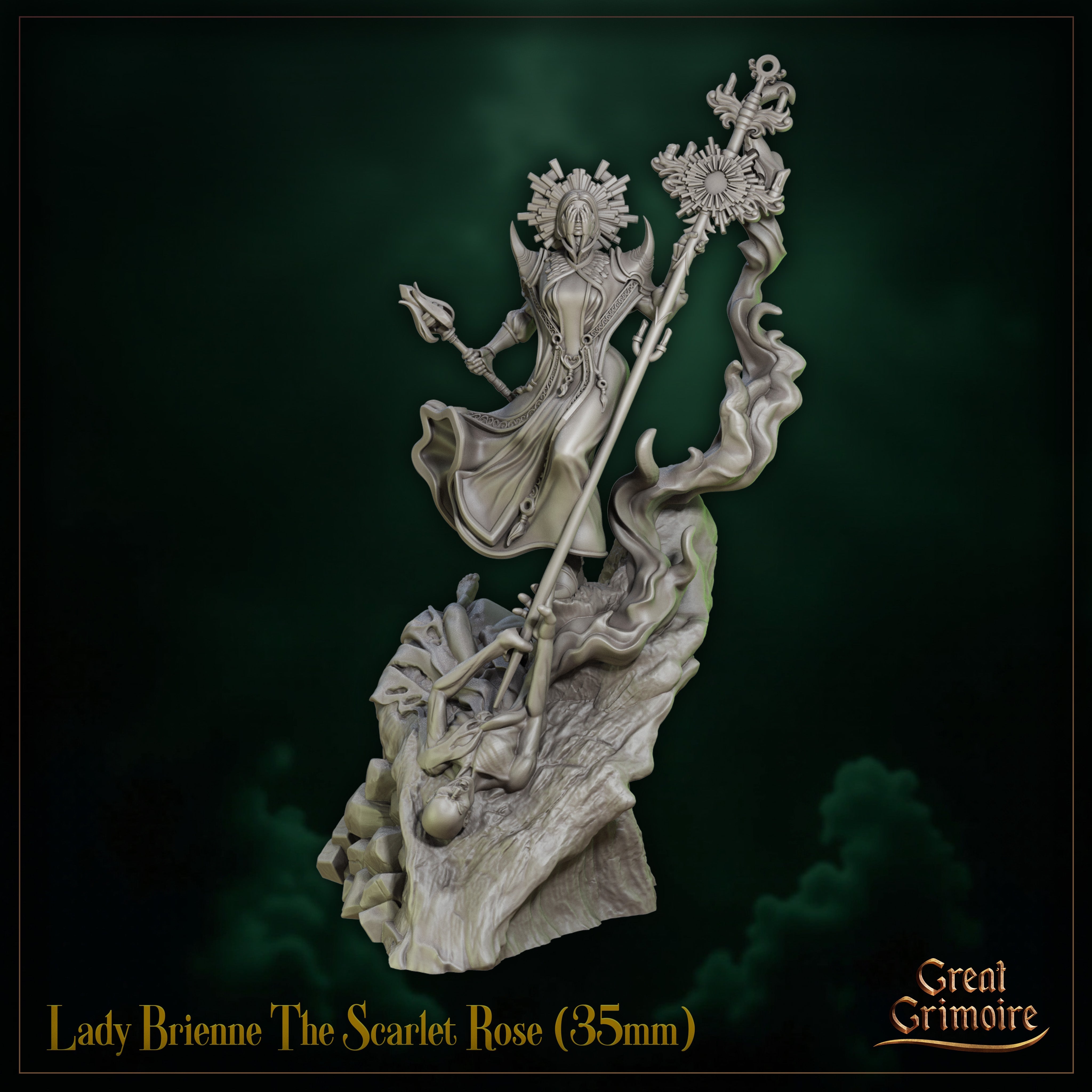 Dragon d'épines - de la série Warden of Lies de Rescale Miniatures