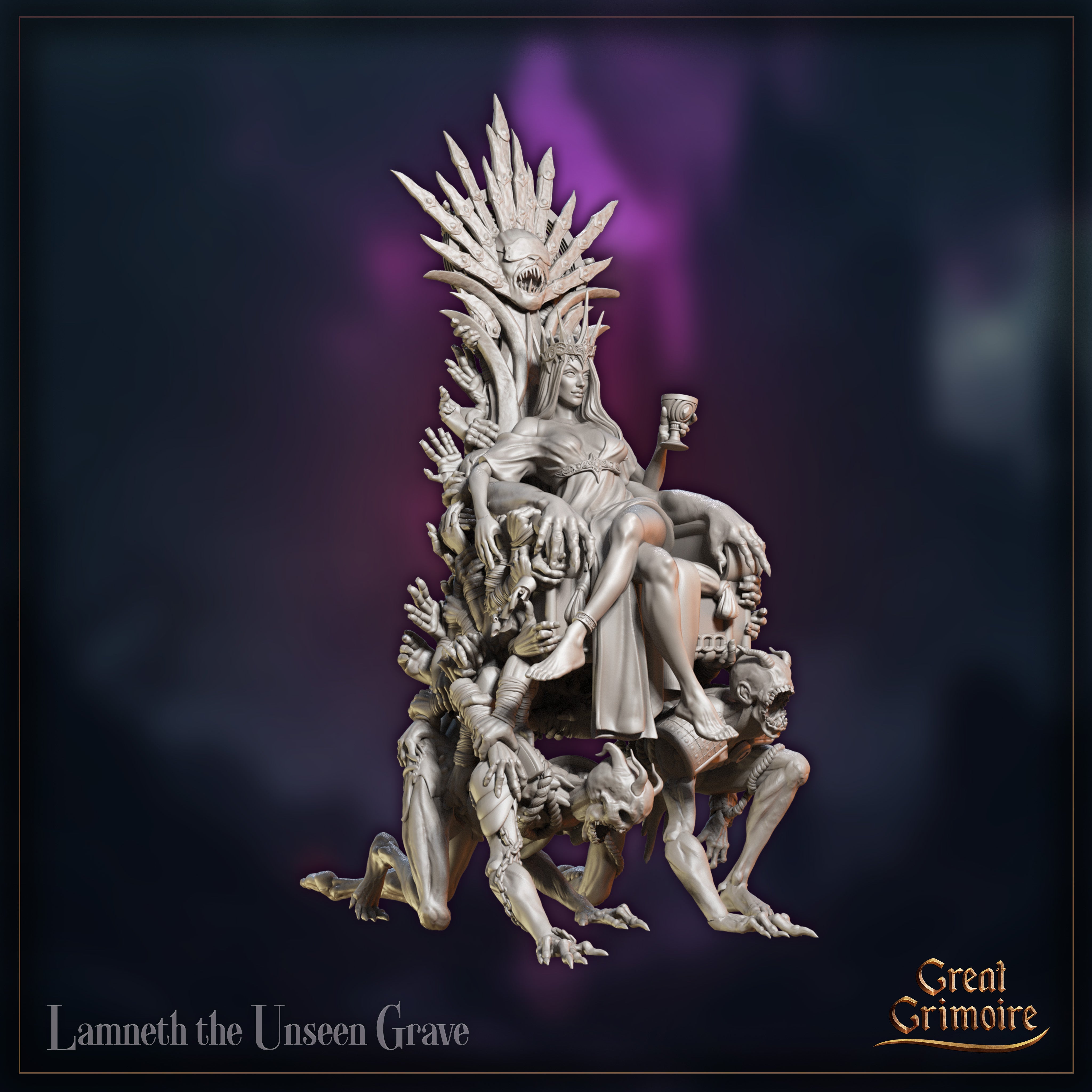 Thorn Dragon - from the Warden of Lies series by Rescale Miniatures