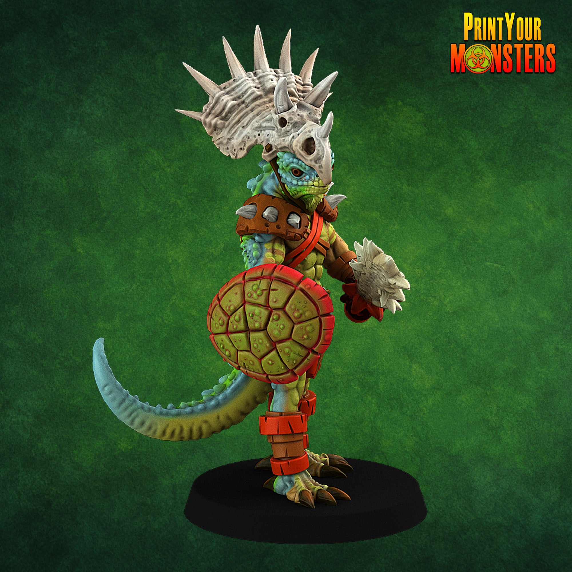 Lizardfolk - aus der Reihe Lizardmen Pack von Print Your Monsters