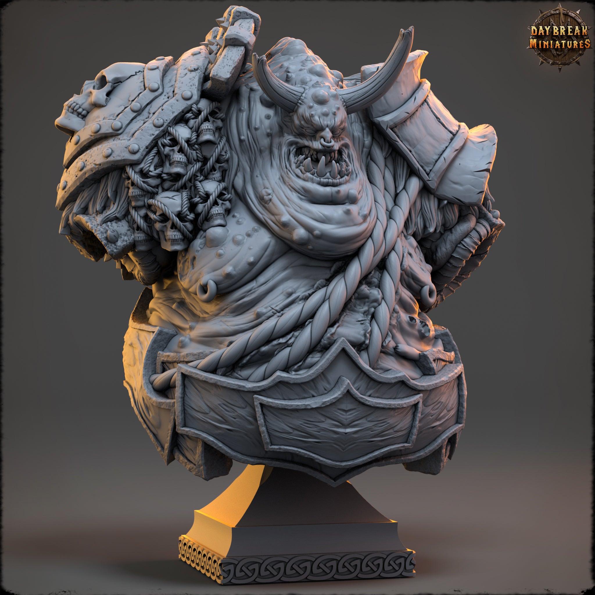 Lord Guzzlemaw Vastinuss - Bust von Daybreak Miniatures