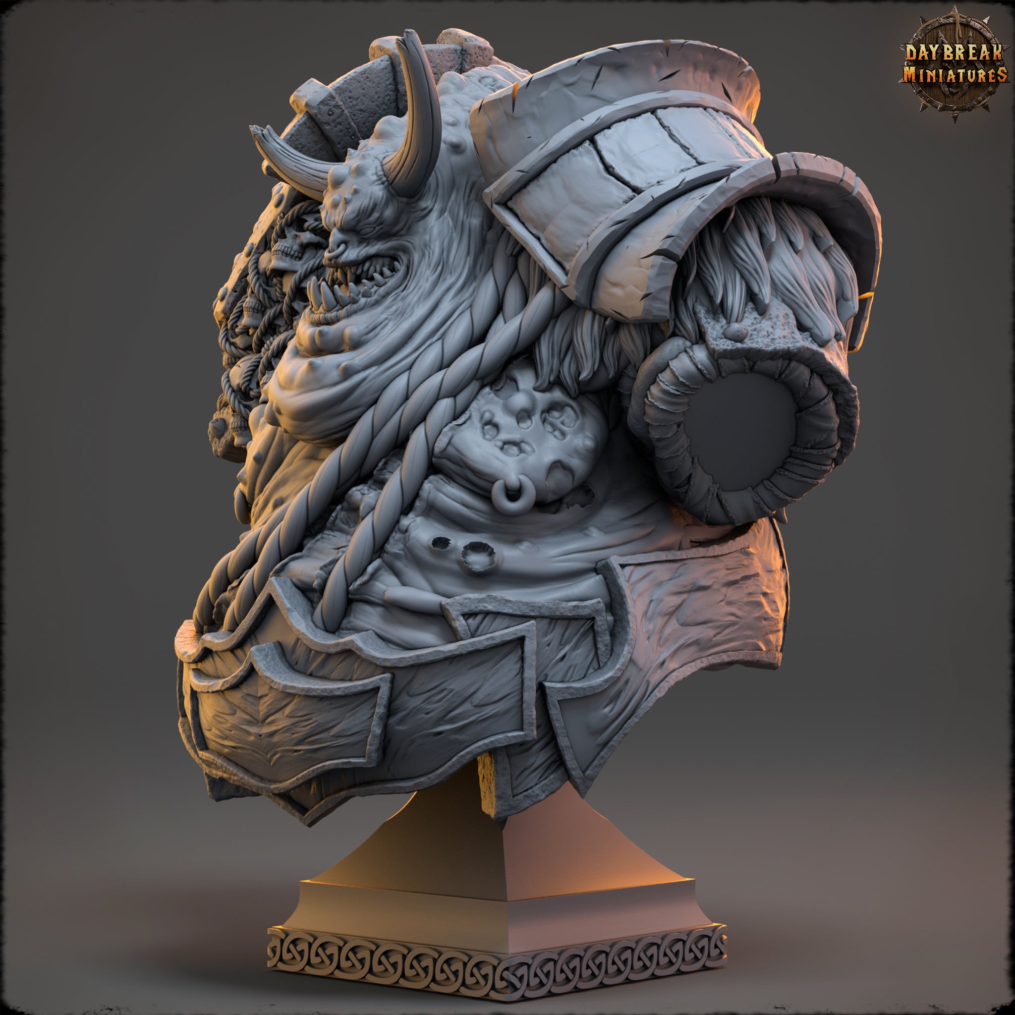 Lord Guzzlemaw Vastinuss - Bust von Daybreak Miniatures