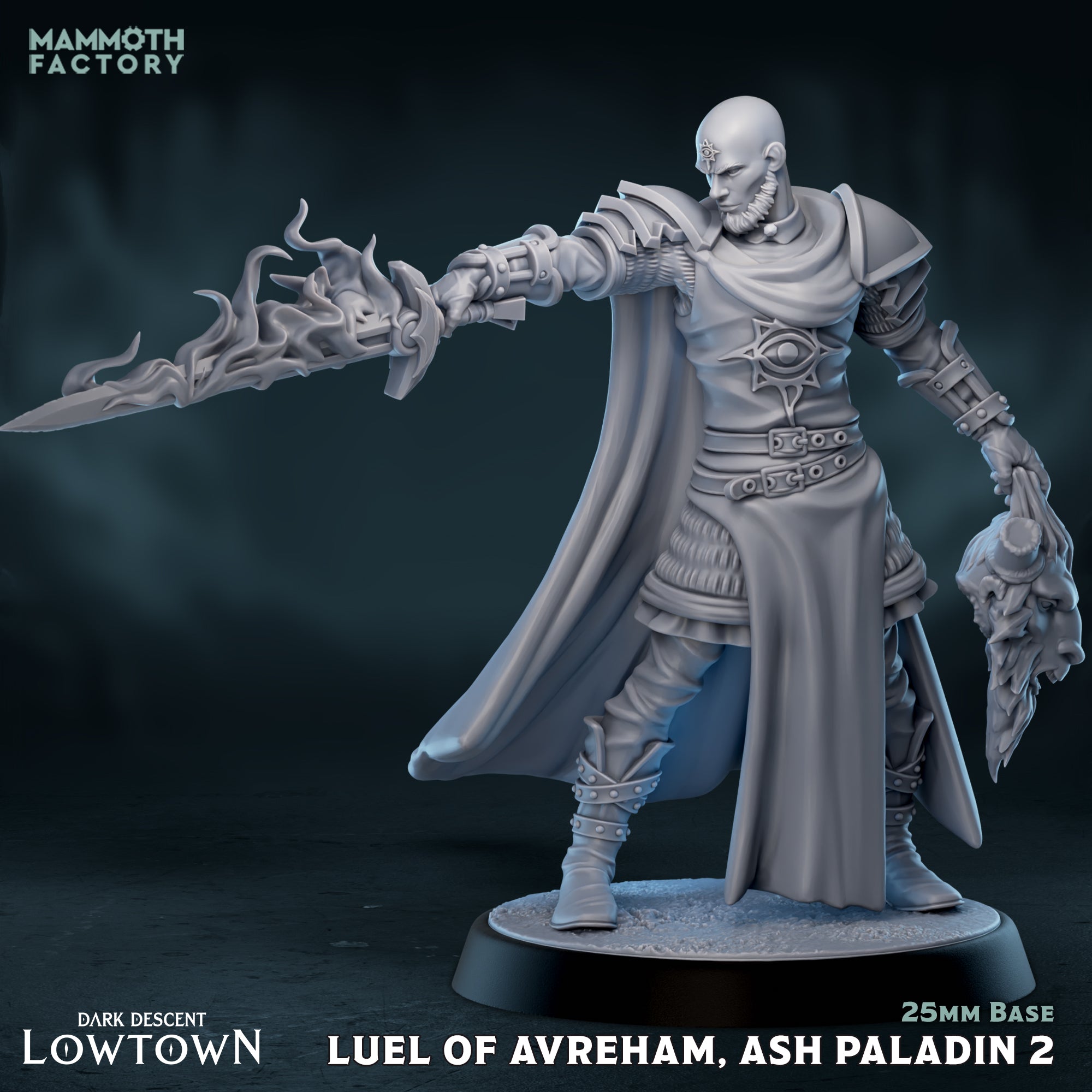 Luel of Avreham Ash Paladin - Lowtown - Dark Descent - Mammoth Factory