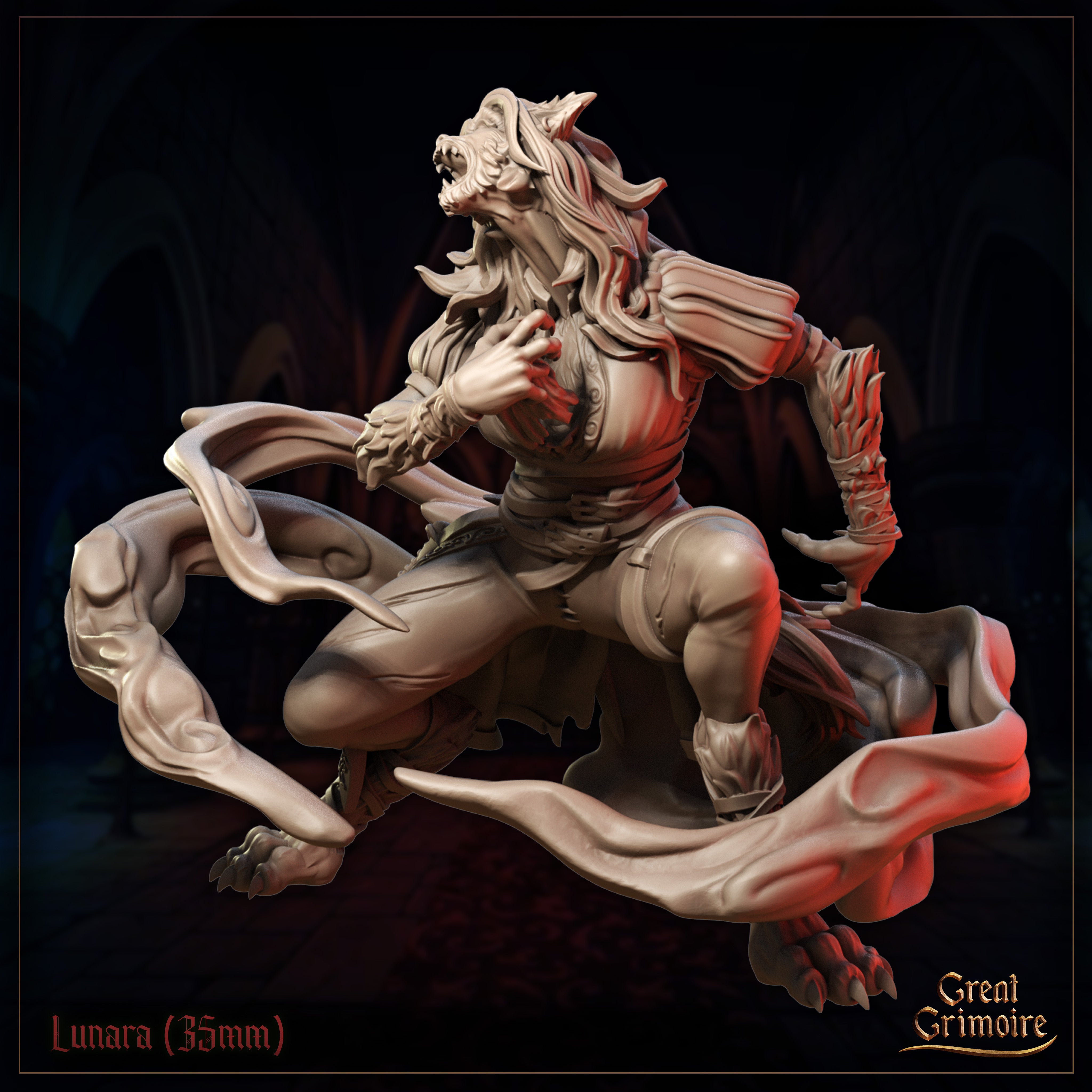 Lunara Transformation - aus der Reihe Shadows on the Blood Moon von Great Grimoire