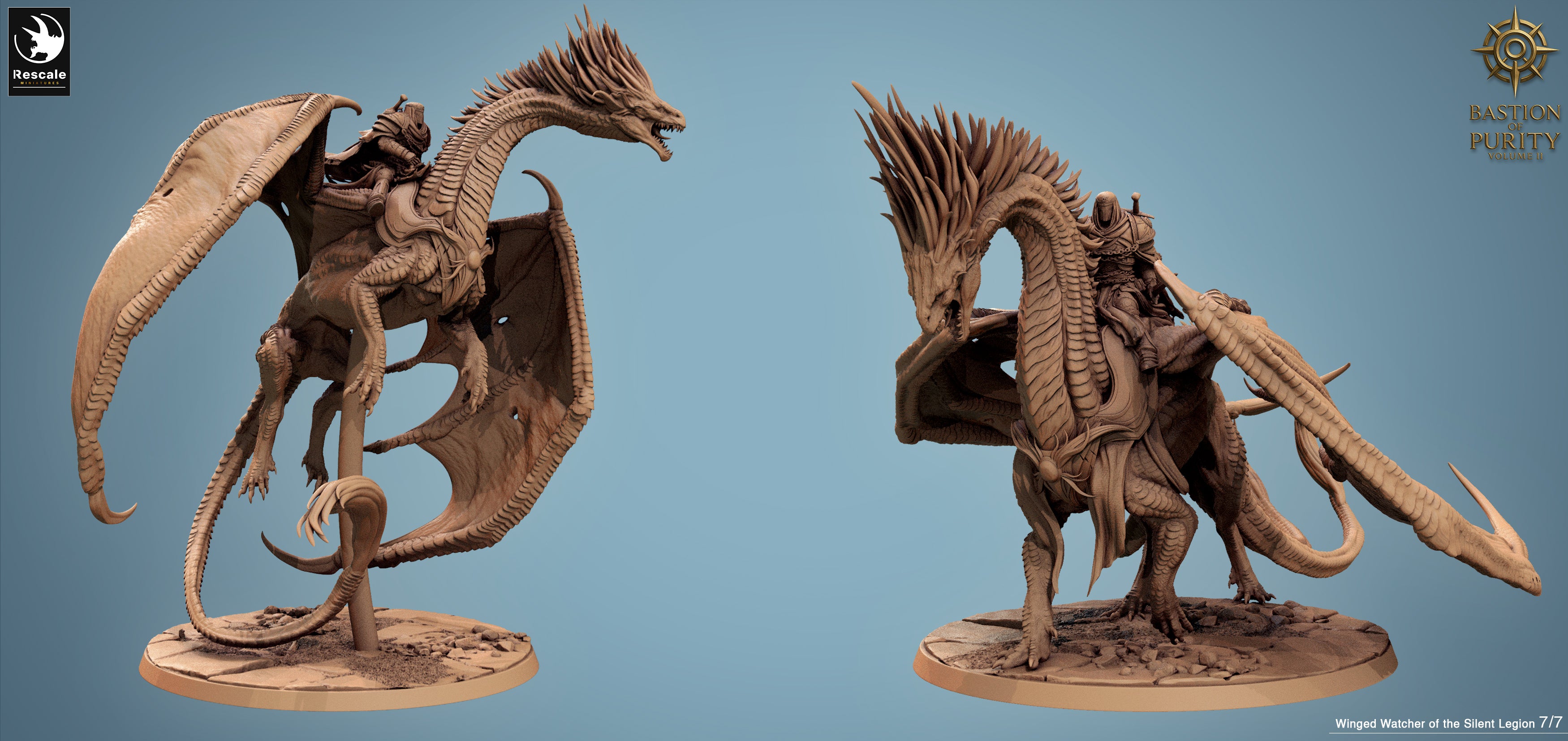 Dragon Watcher Fly - aus der Reihe Bastion of Purity II von Rescale Miniatures