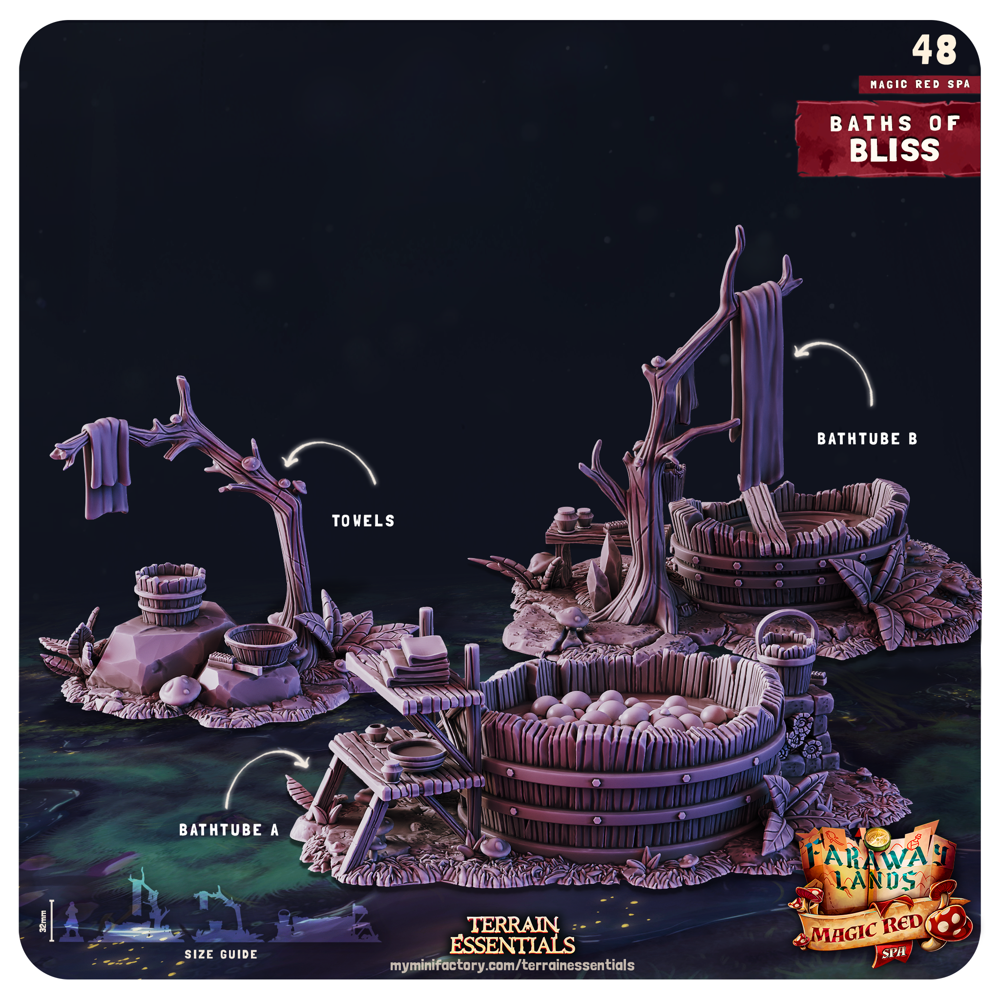 Magic Red Spa - von Terrain Essentials by Cast n Play