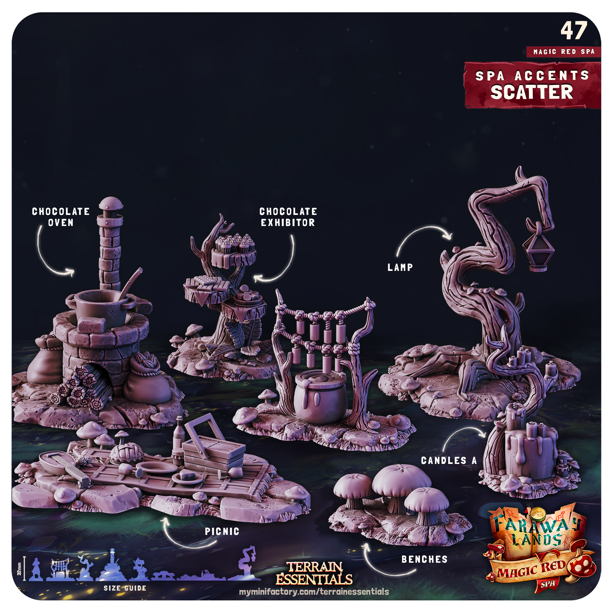 Magic Red Spa - von Terrain Essentials by Cast n Play