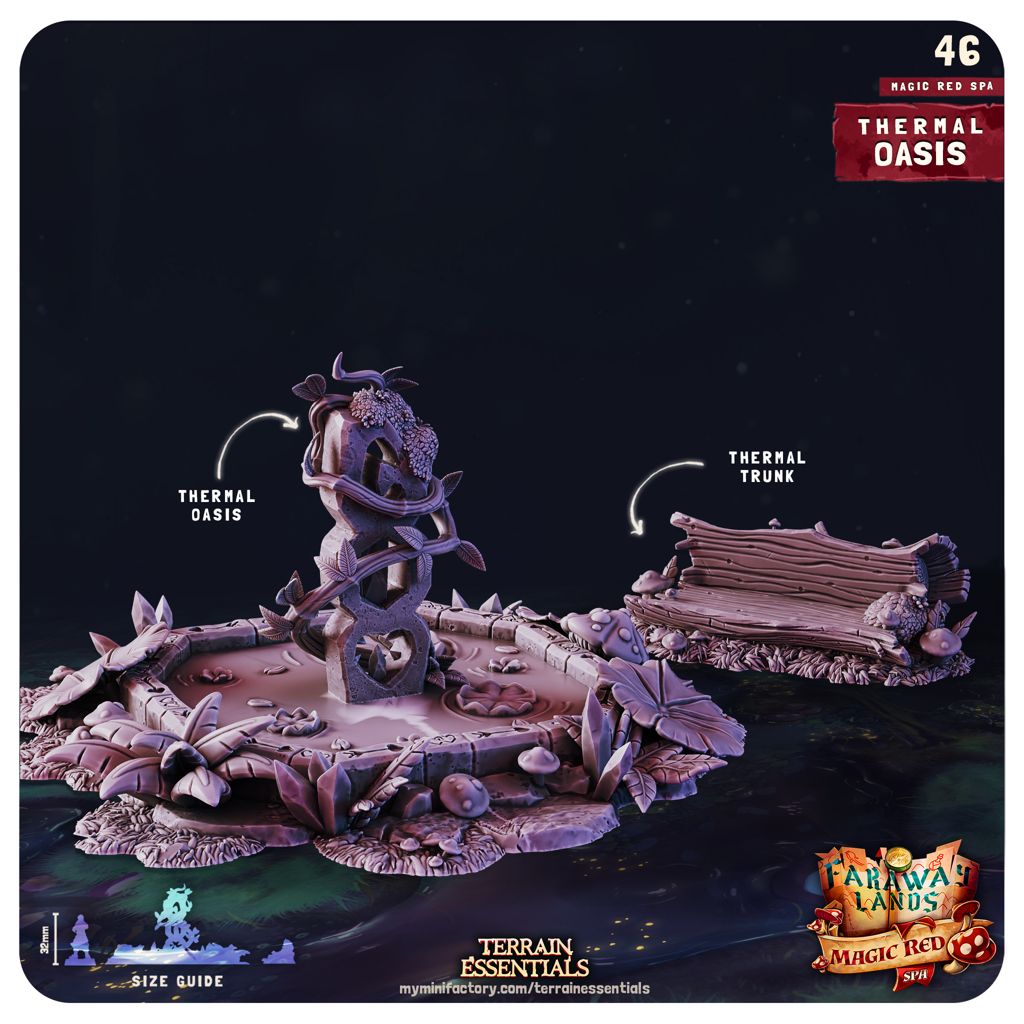 Magic Red Spa - von Terrain Essentials by Cast n Play
