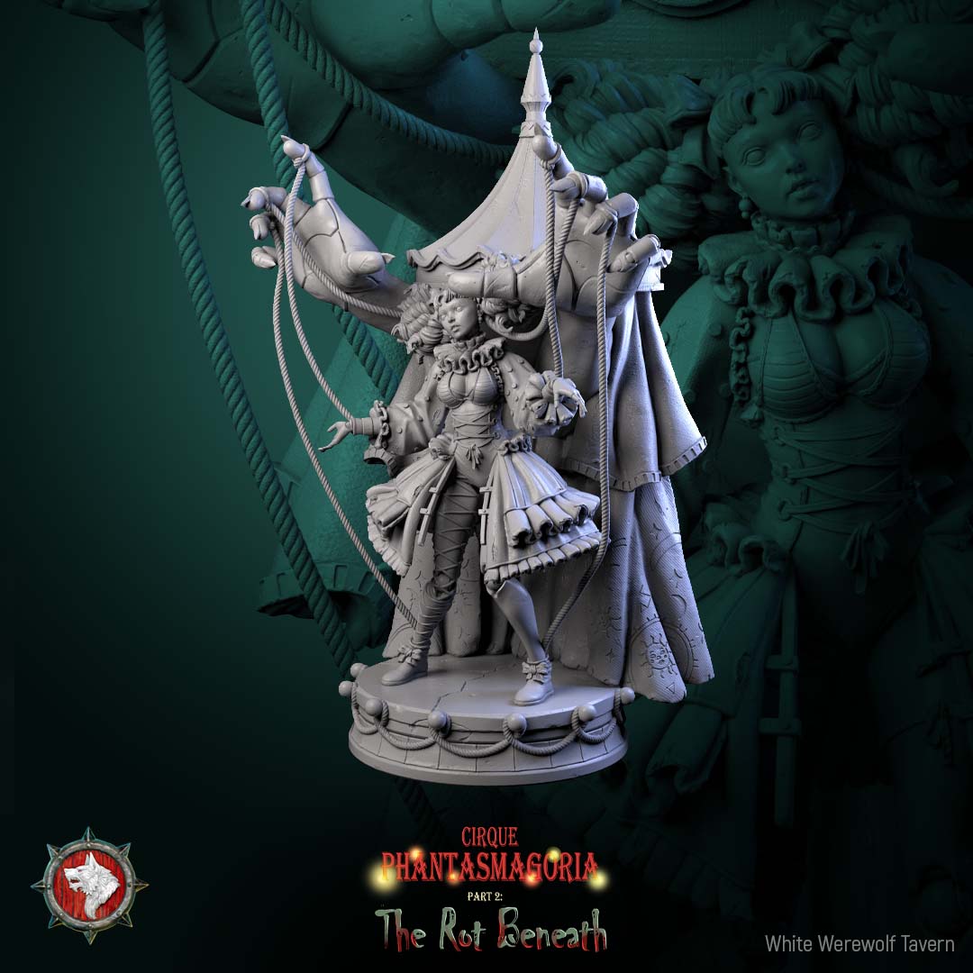Clatterjack Cobblecart - from the Cirque Phantasmagoria 1 series by White Werewolf Tavern