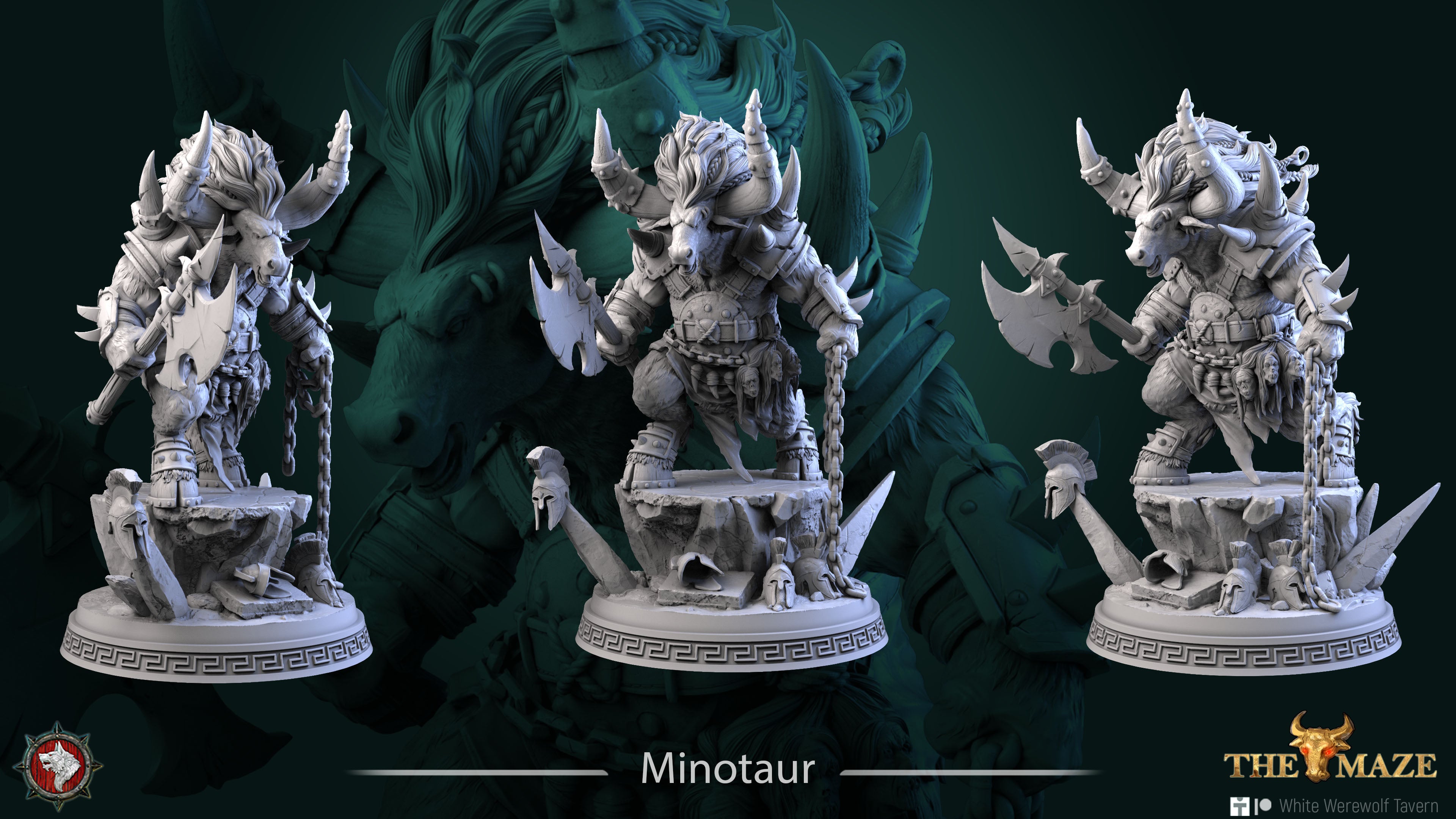 Minotaur - aus der Reihe The Maze von White Werewolf Tavern