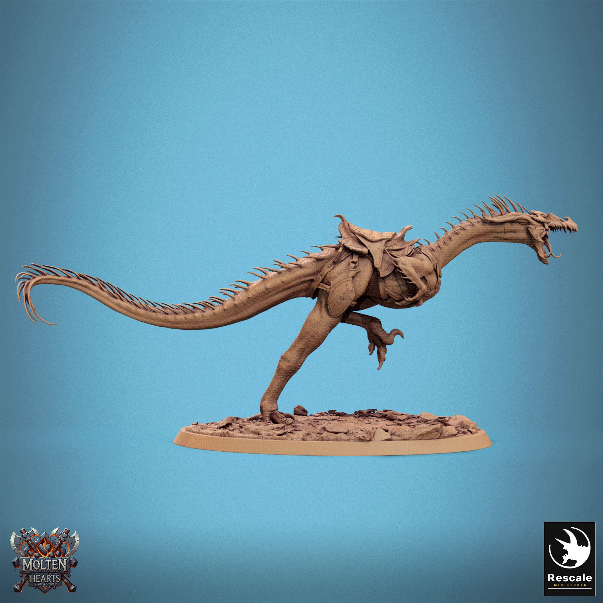 Velocisaurus - aus der Reihe Molten Hearts von Rescale Miniatures