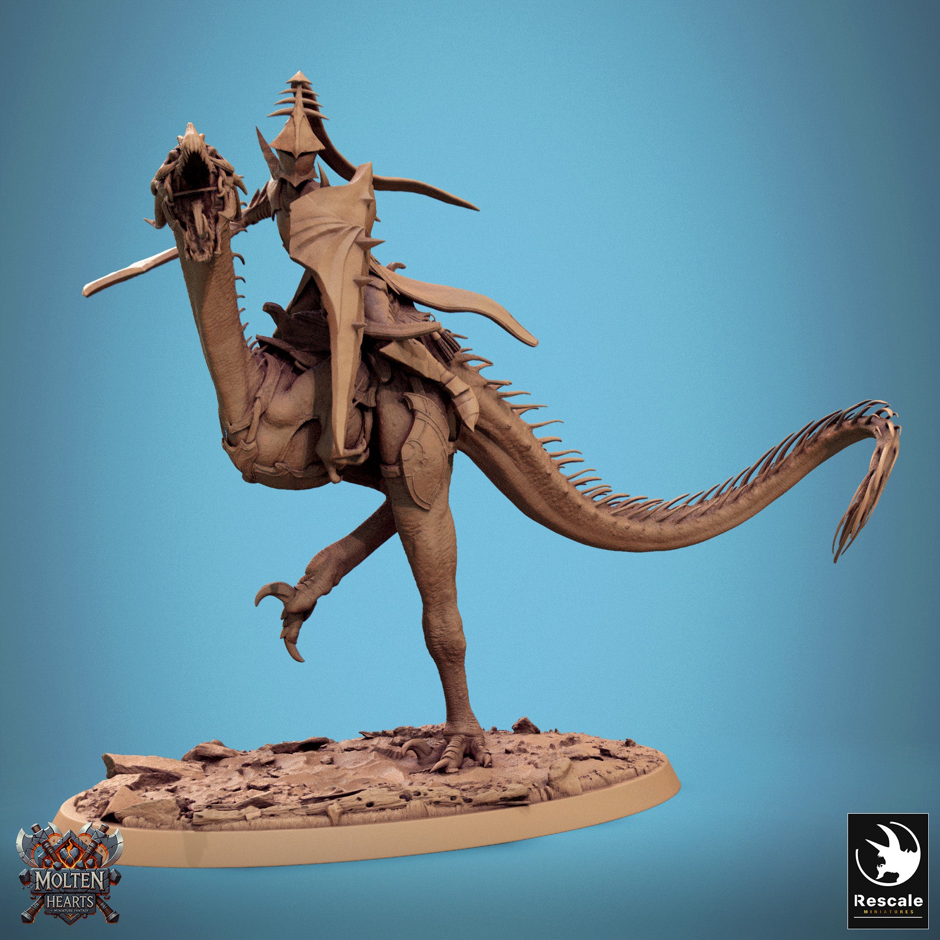 Velocisaurus - aus der Reihe Molten Hearts von Rescale Miniatures