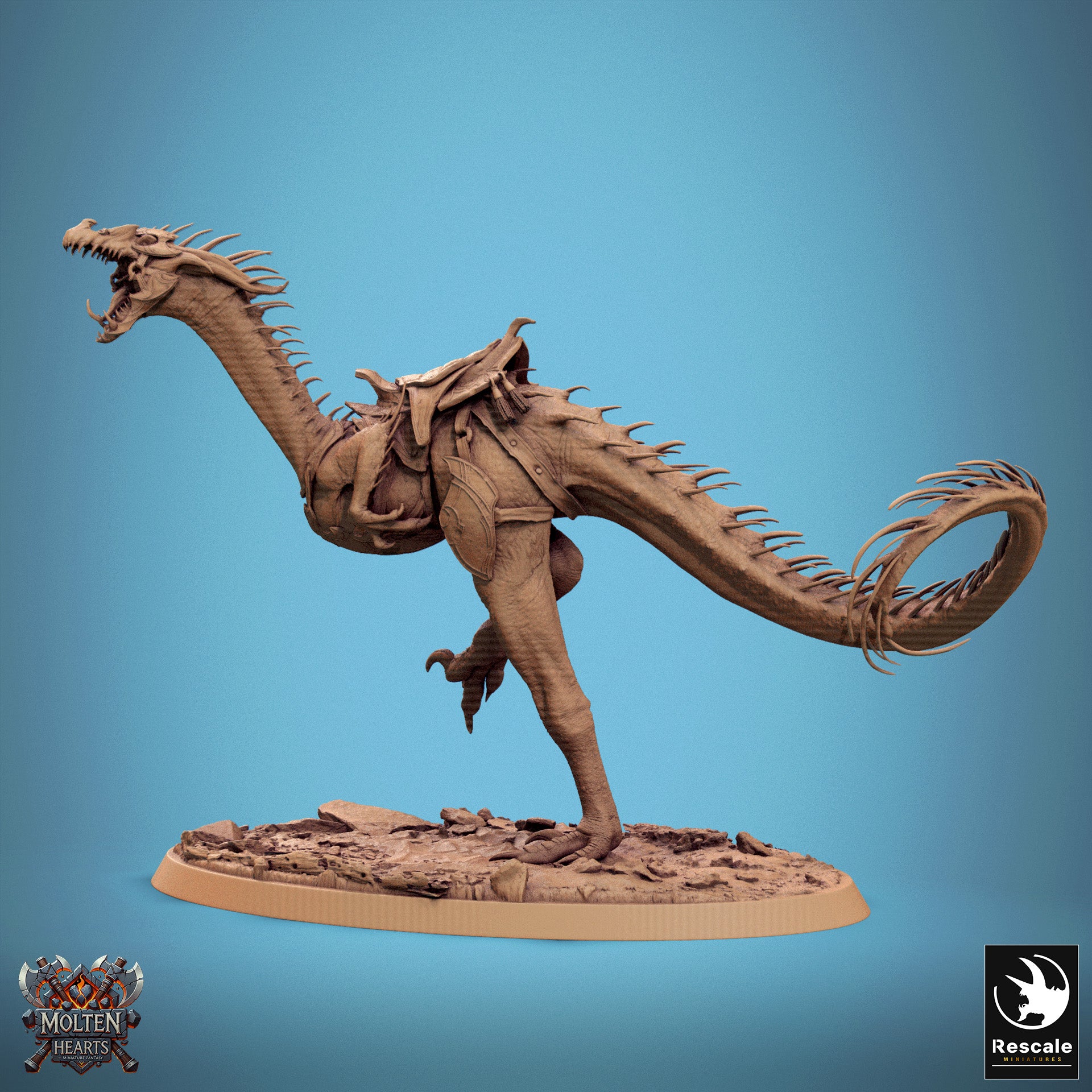 Velocisaurus - aus der Reihe Molten Hearts von Rescale Miniatures