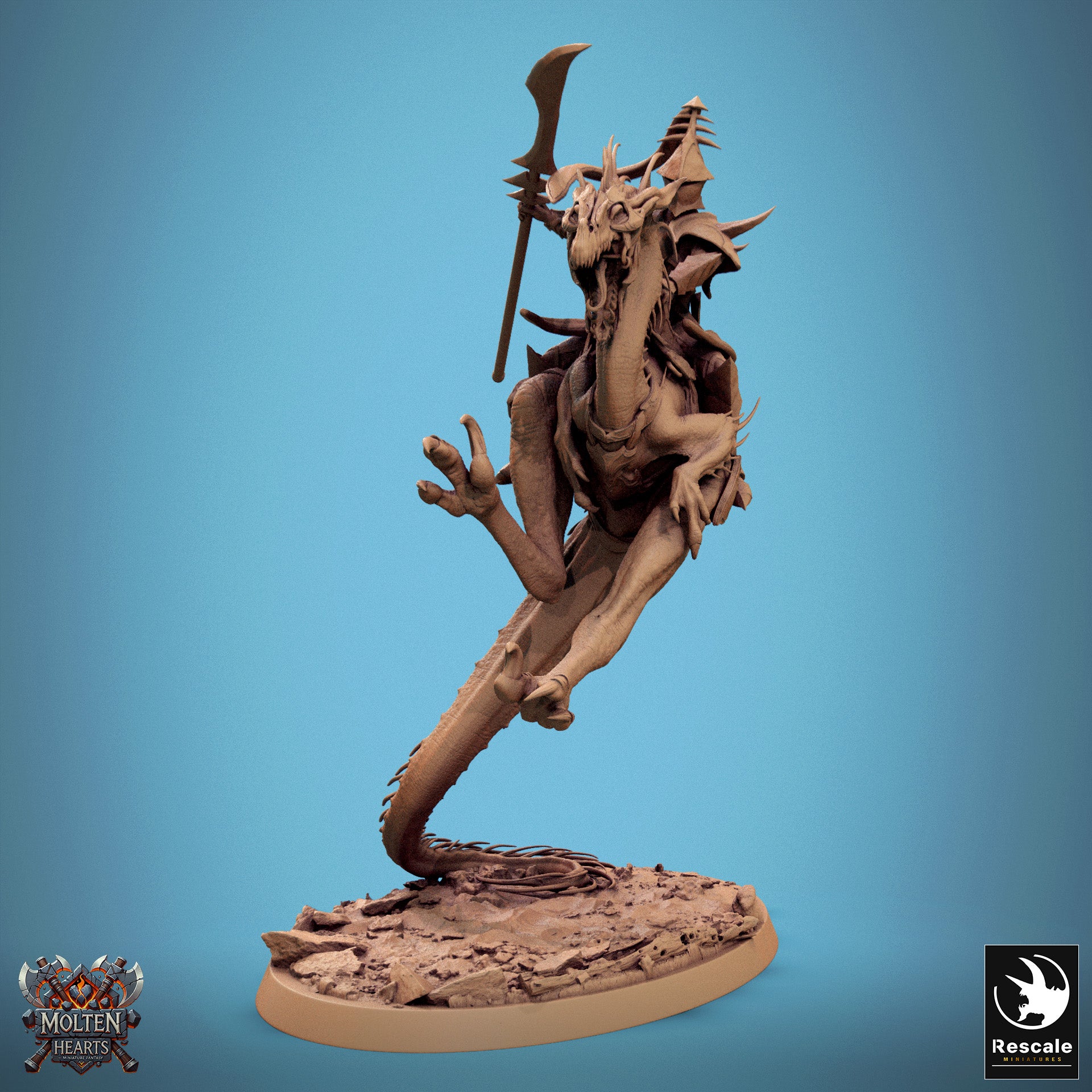 Velocisaurus - aus der Reihe Molten Hearts von Rescale Miniatures