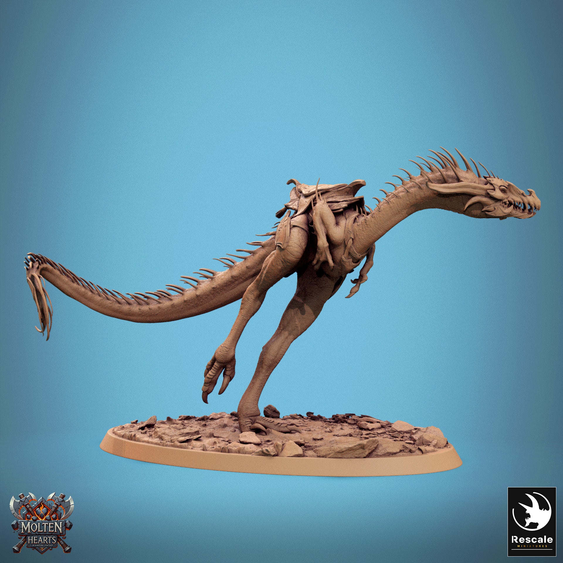 Velocisaurus - aus der Reihe Molten Hearts von Rescale Miniatures
