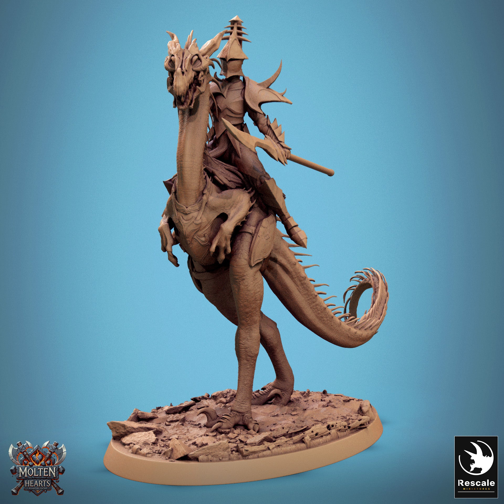Velocisaurus - aus der Reihe Molten Hearts von Rescale Miniatures