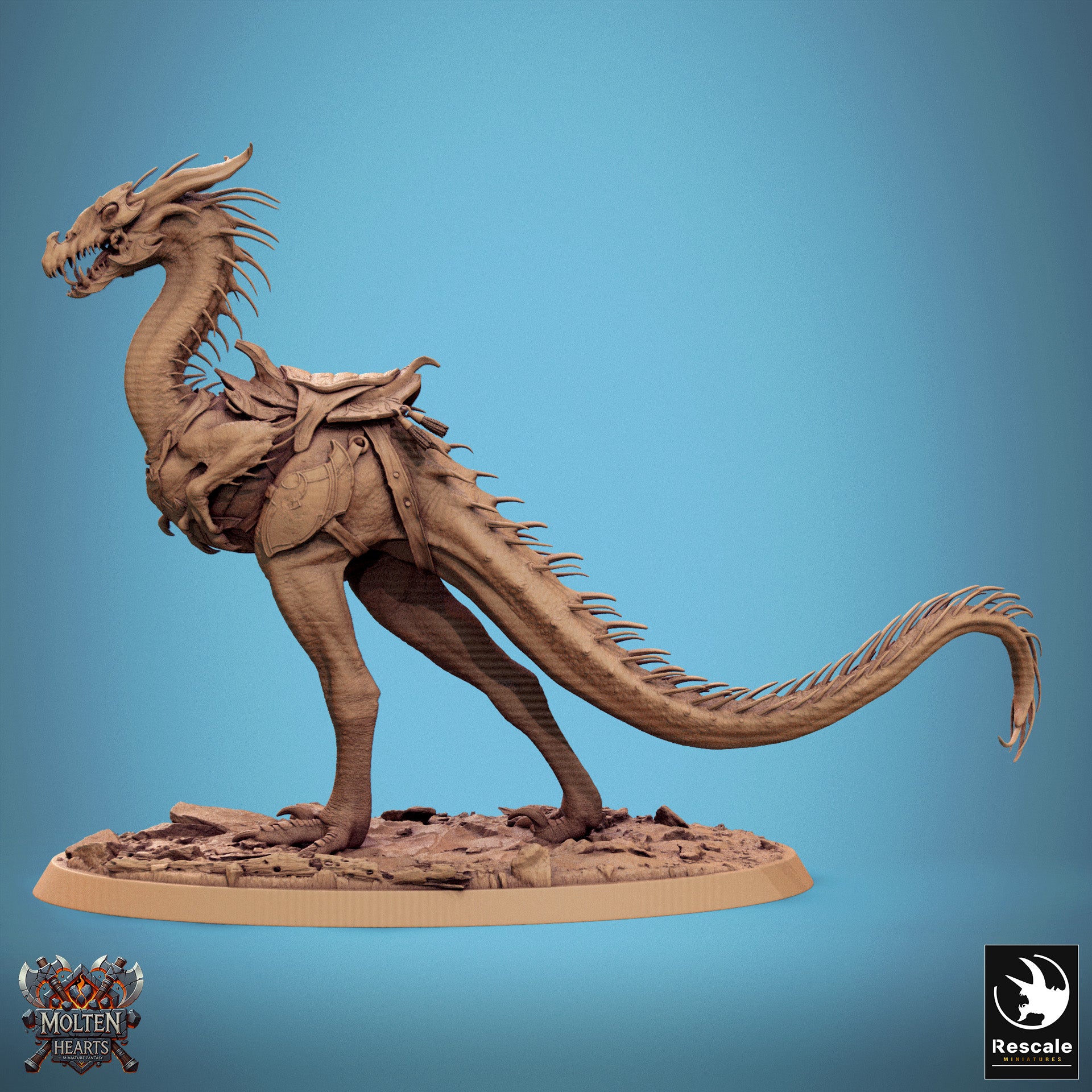 Velocisaurus - aus der Reihe Molten Hearts von Rescale Miniatures
