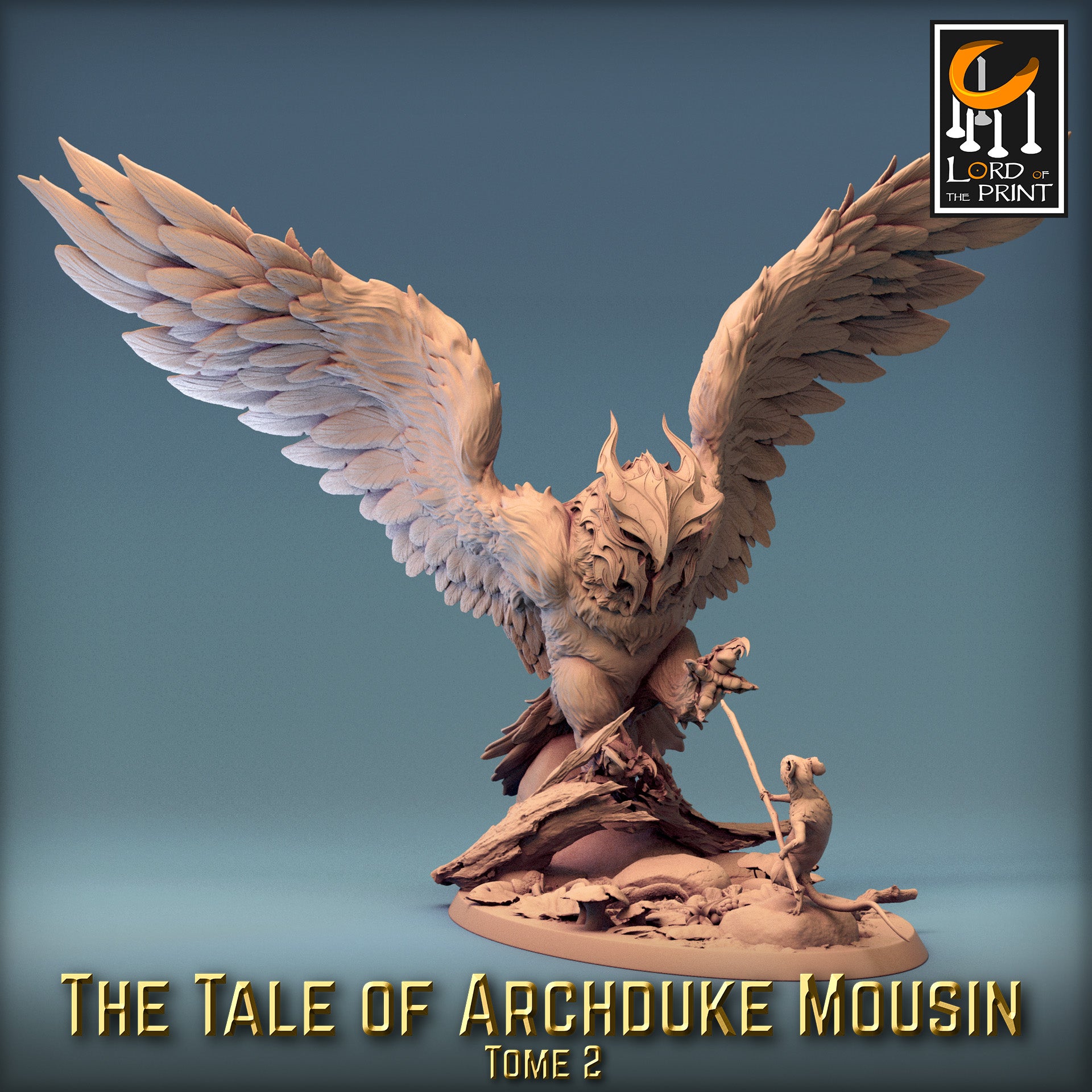 Great Owl Attack - Tales of Archduke Mousin II - Rescale Miniatures