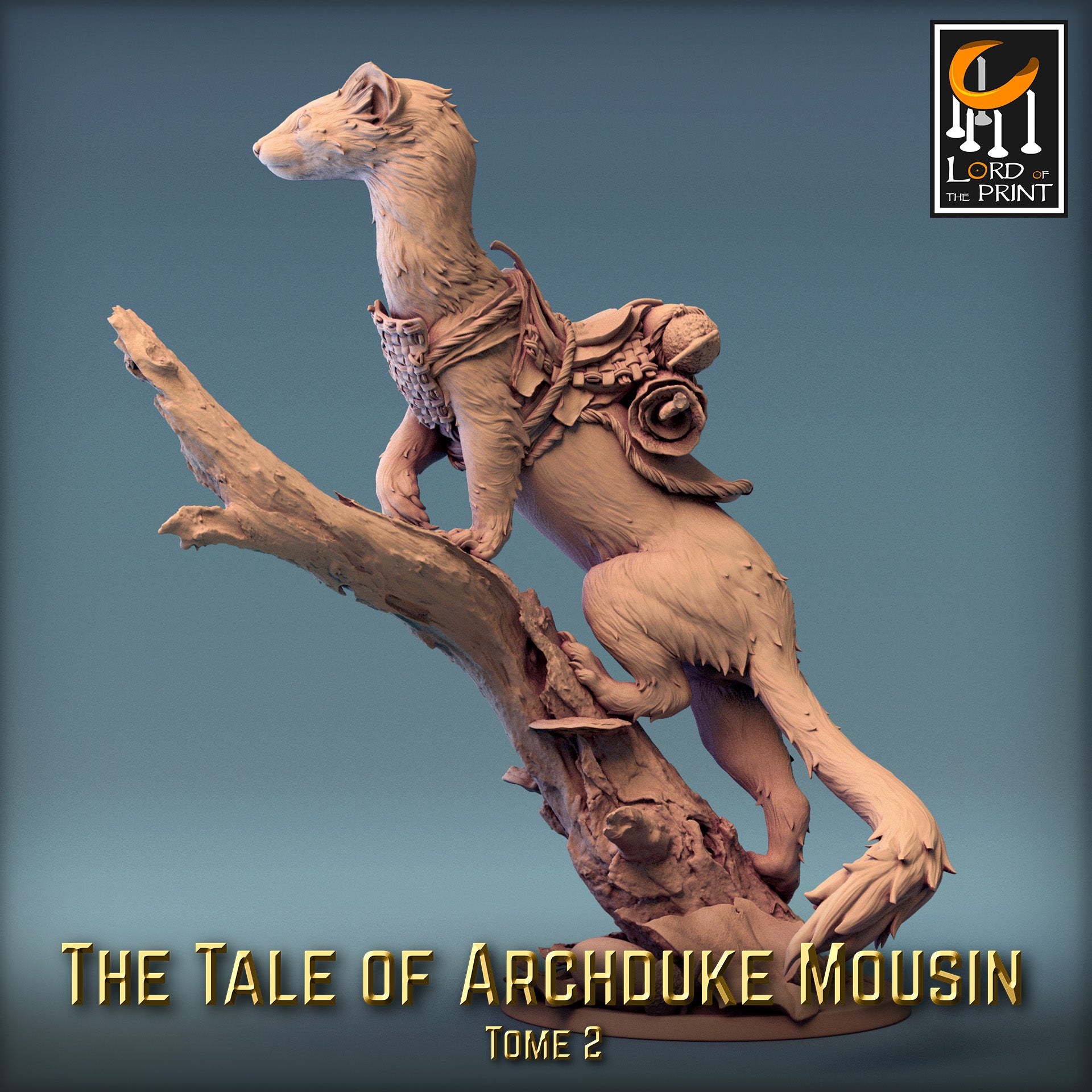 Moussin Weasel Climb - Tales of Archduke Mousin II - Rescale Miniatures