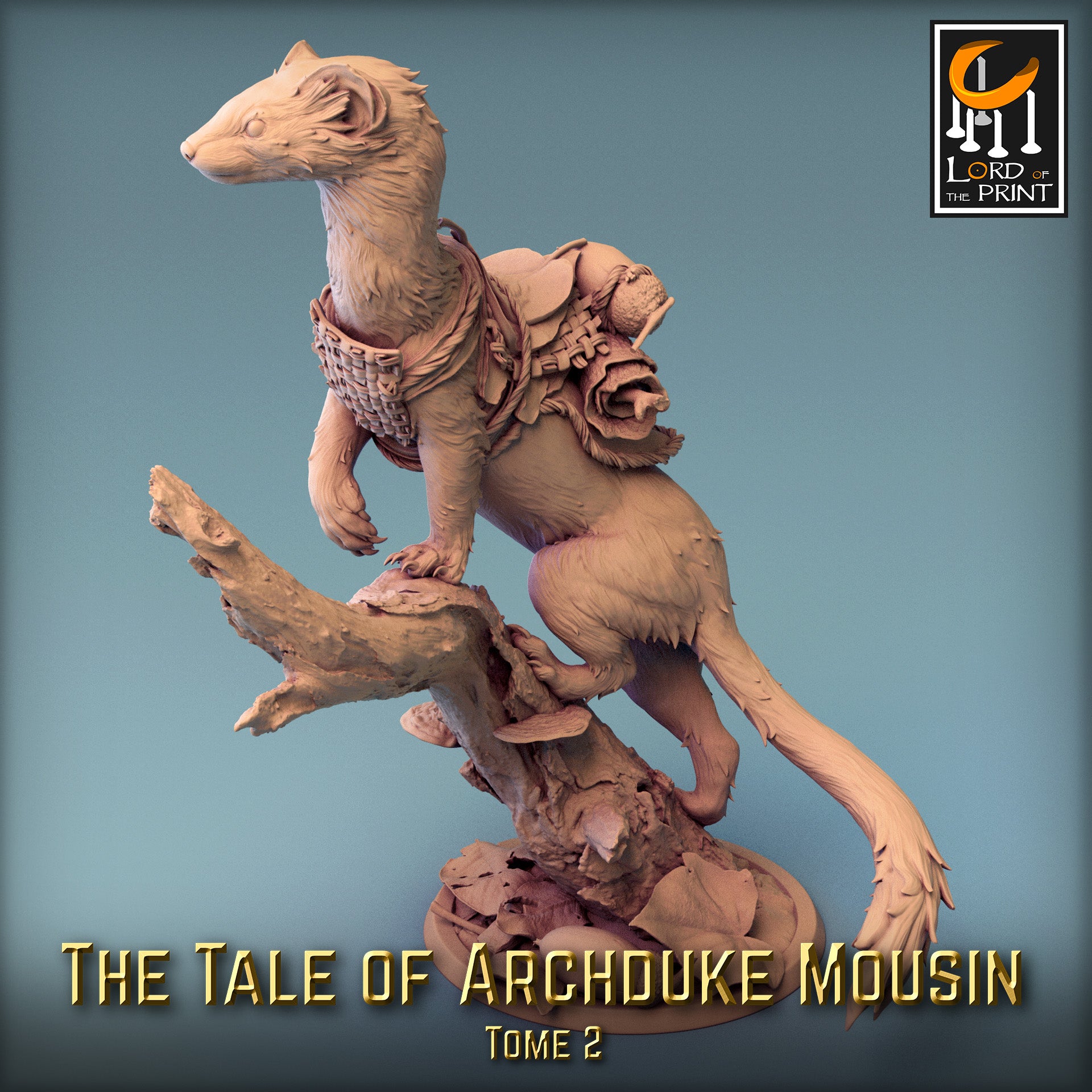 Moussin Weasel Climb - Tales of Archduke Mousin II - Rescale Miniatures