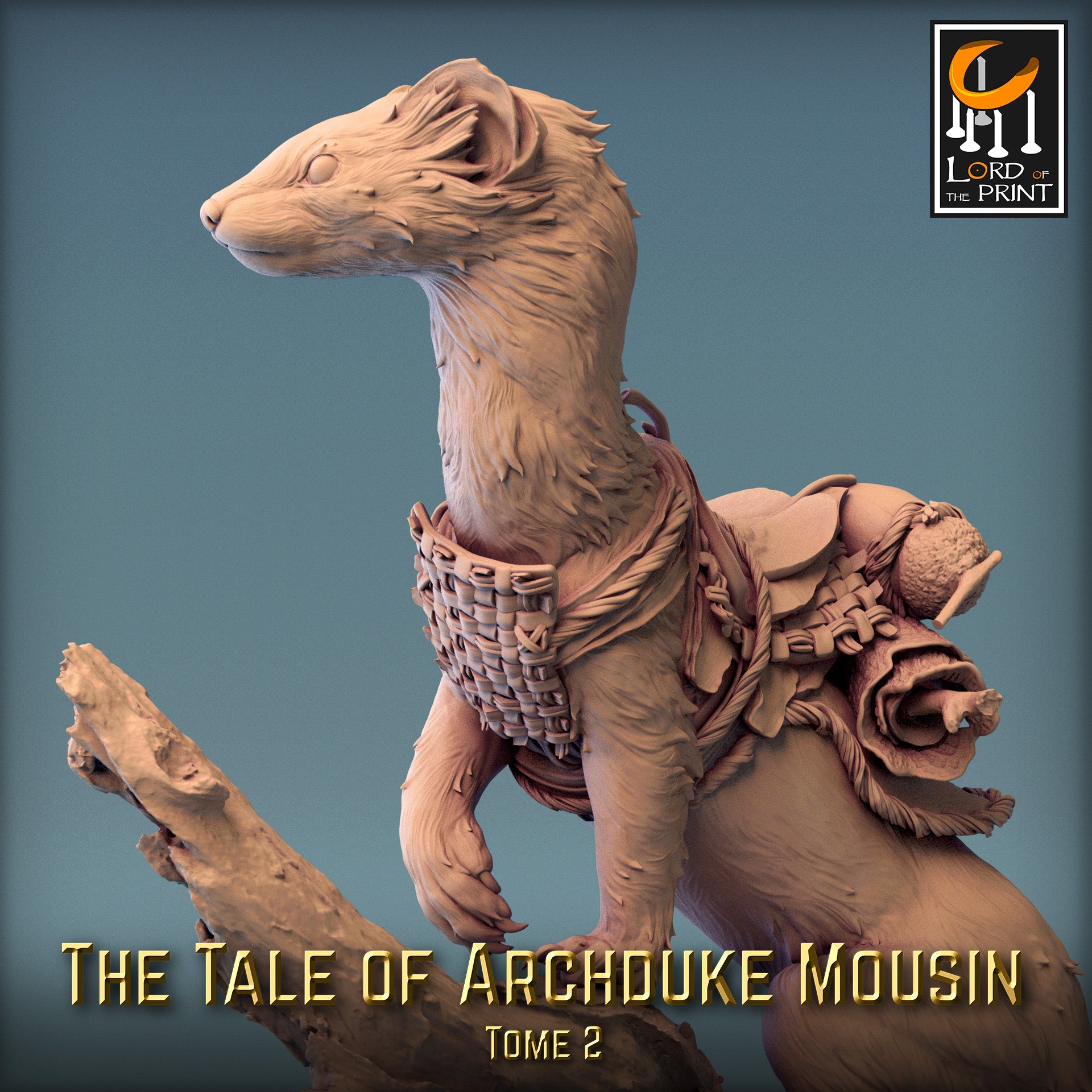Moussin Weasel Climb - Tales of Archduke Mousin II - Rescale Miniatures