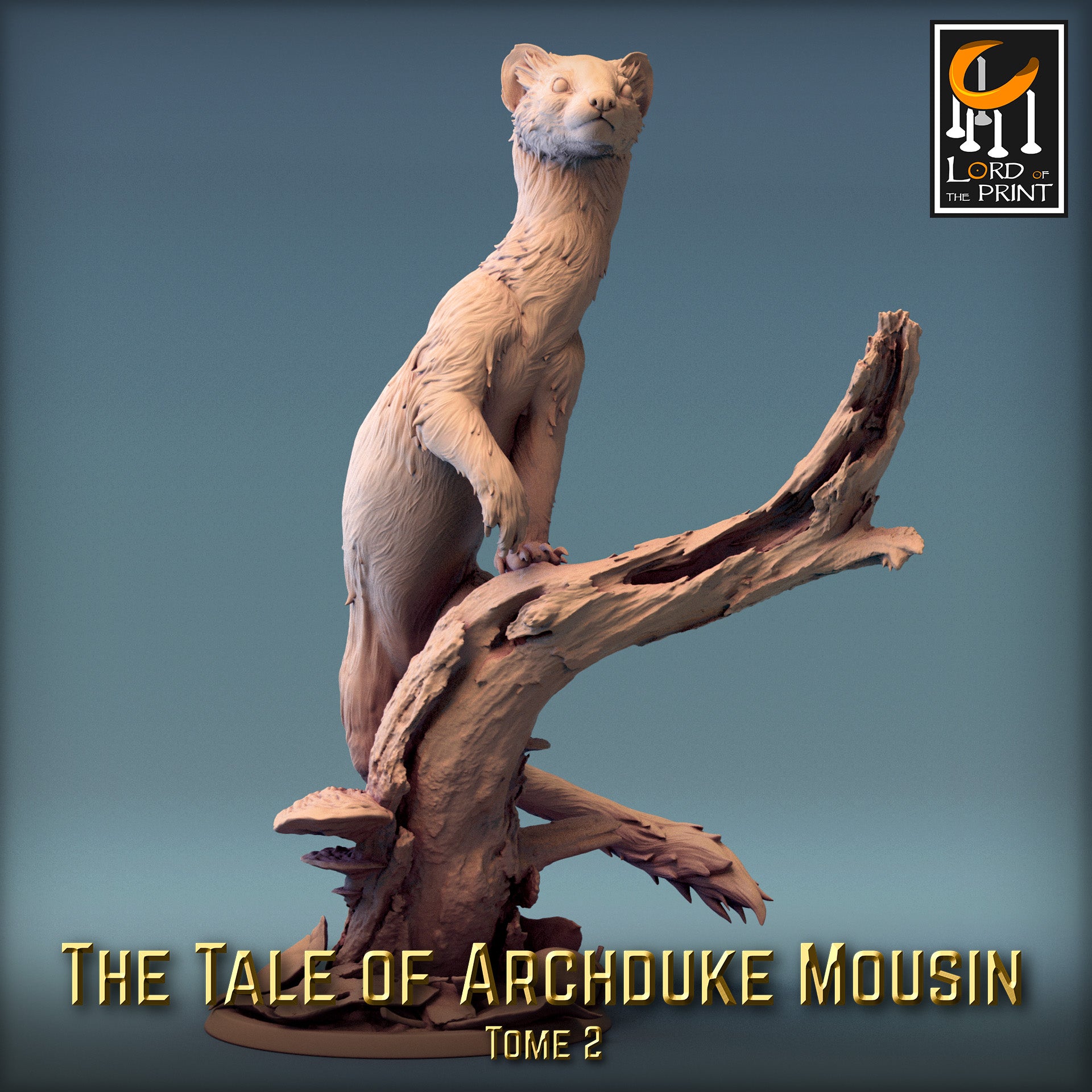 Moussin Weasel Climb - Tales of Archduke Mousin II - Rescale Miniatures