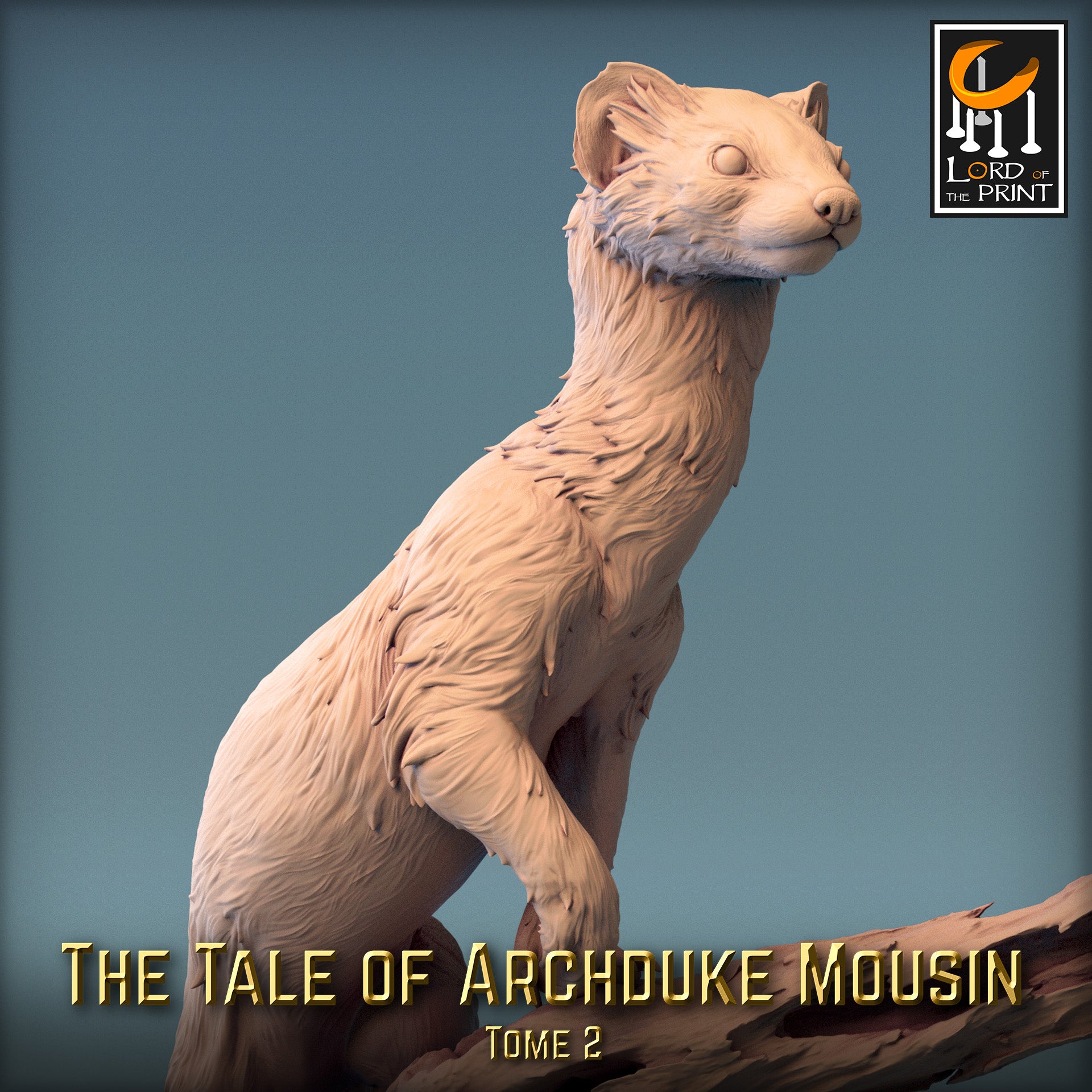 Moussin Weasel Climb - Tales of Archduke Mousin II - Rescale Miniatures