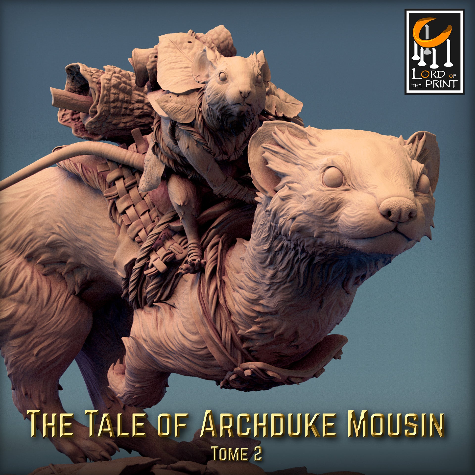 Moussin Weasel Sprint - Tales of Archduke Mousin II - Rescale Miniatures