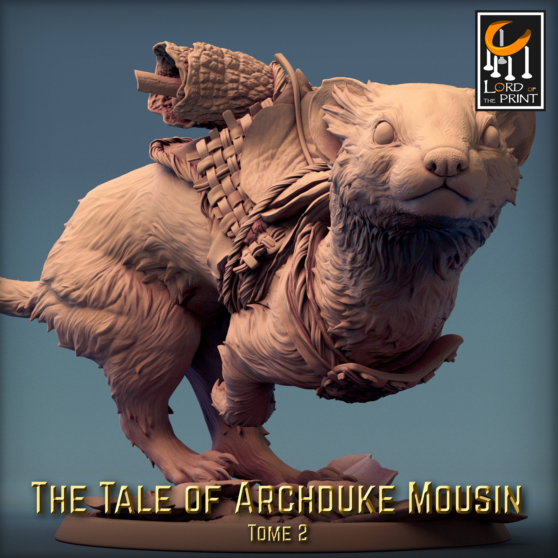 Moussin Weasel Sprint - Tales of Archduke Mousin II - Rescale Miniatures