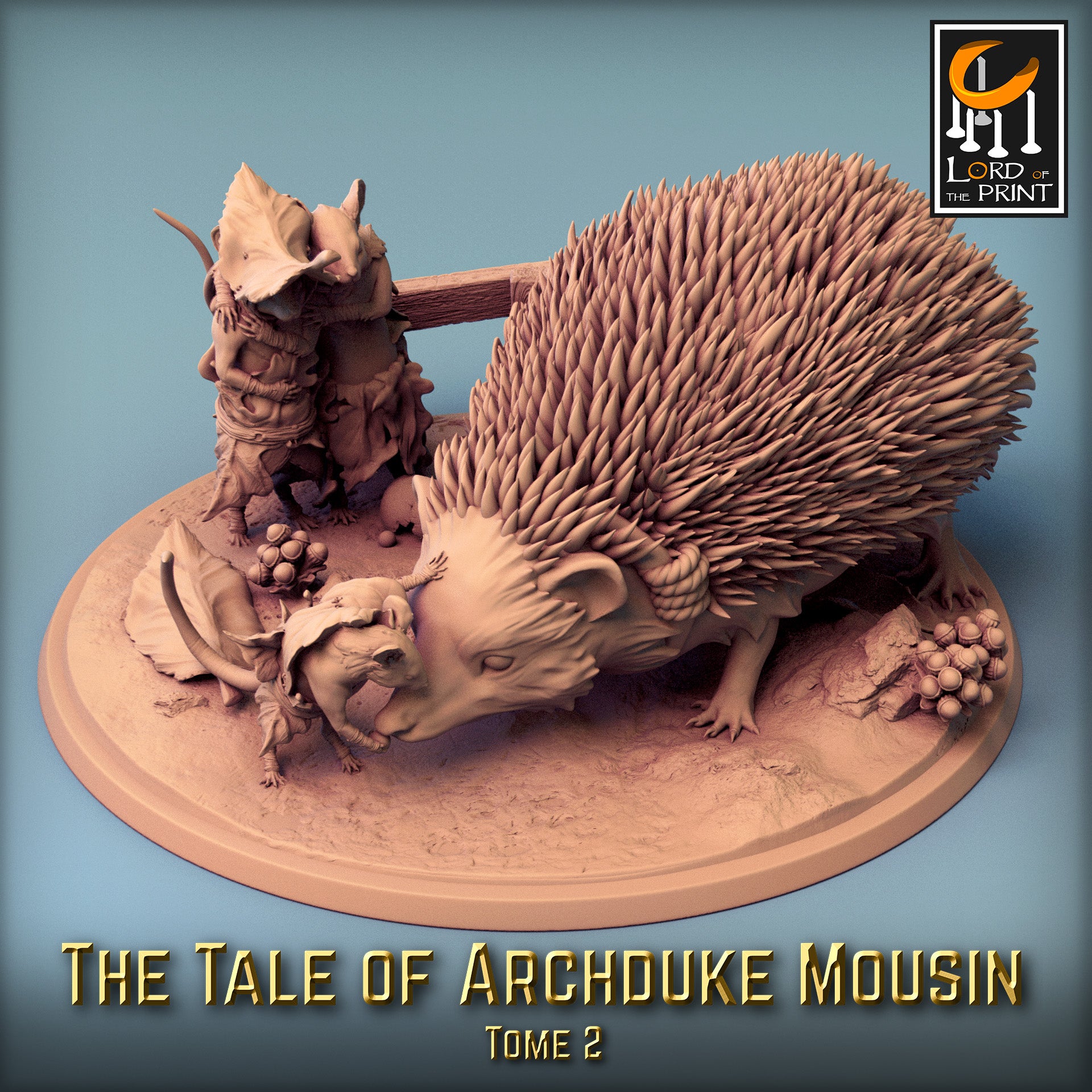 Mouse Hedgehog - Tales of Archduke Mousin II - Rescale Miniatures