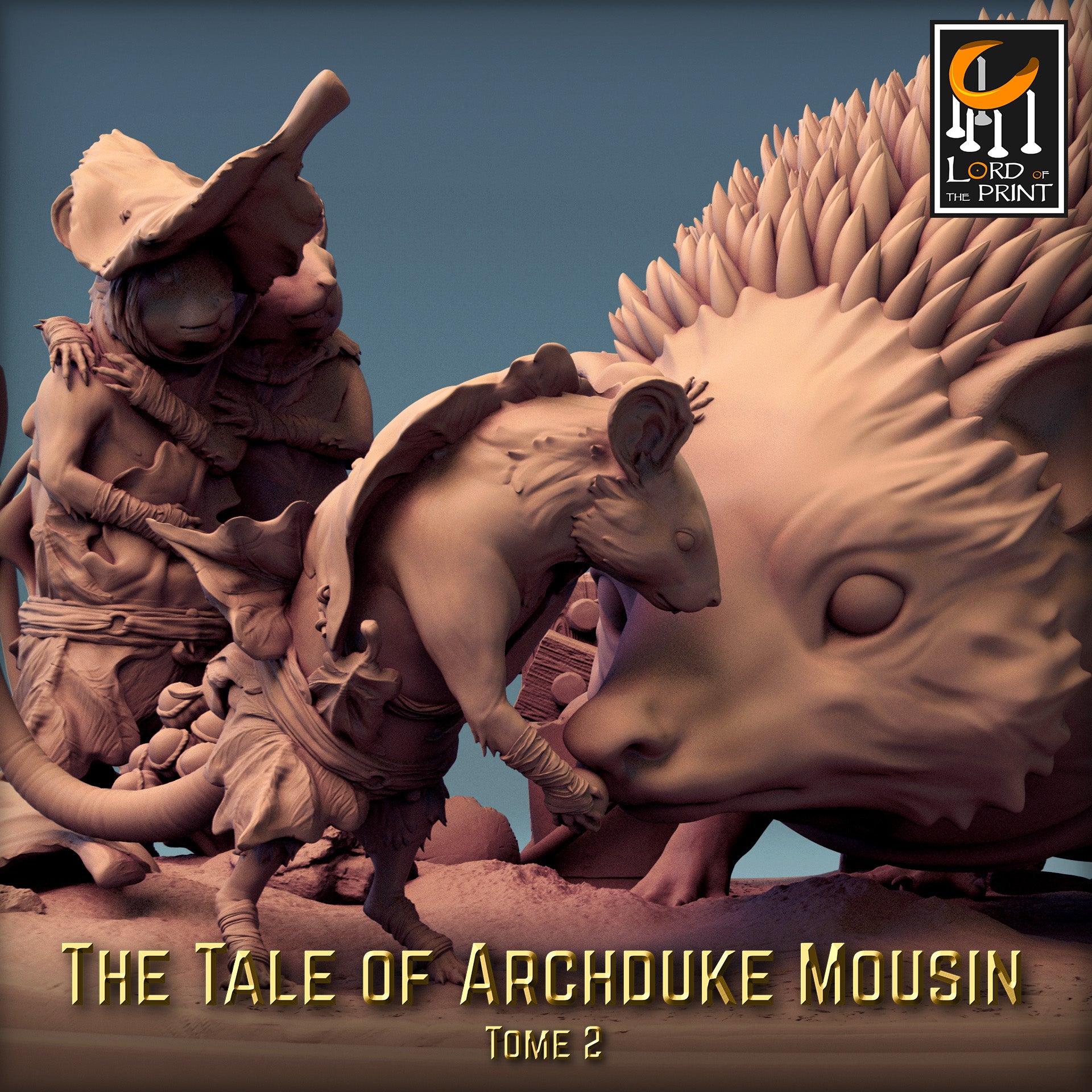 Mouse Hedgehog - Tales of Archduke Mousin II - Rescale Miniatures