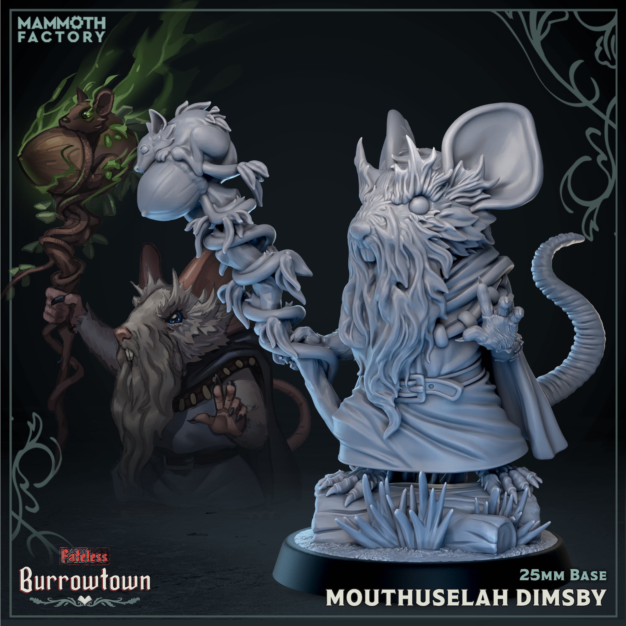 Walter, Merrik & Mouthuselah Dimsby - Fateless - Burrowtown - Mammoth Factory