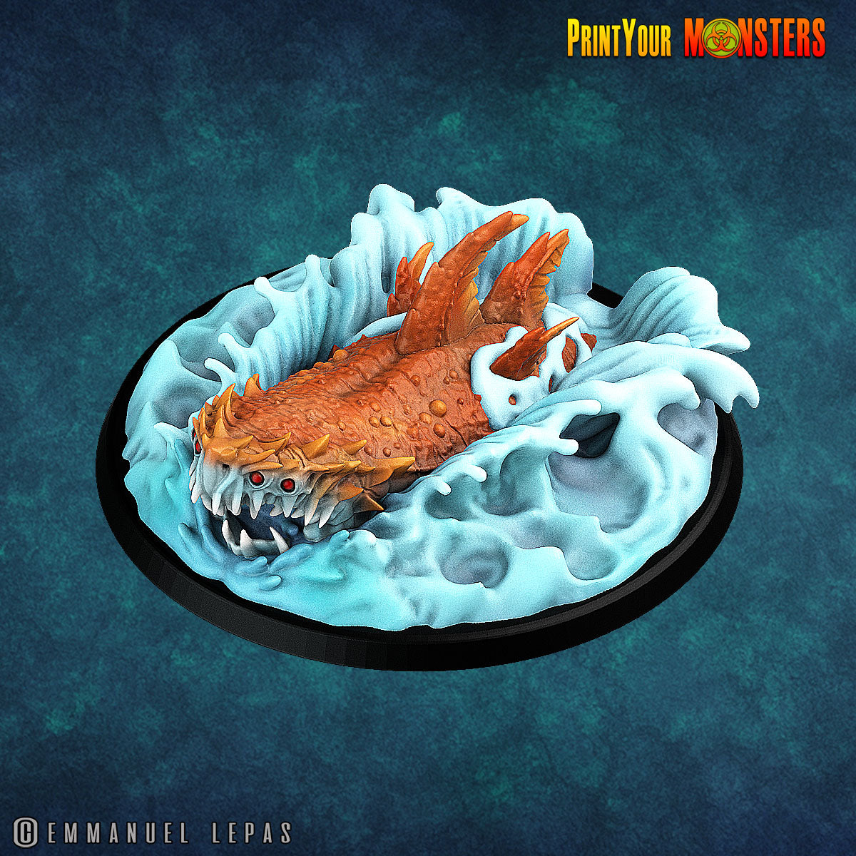 Mutant Sharks - aus der Reihe Fishman Pack von Print Your Monsters