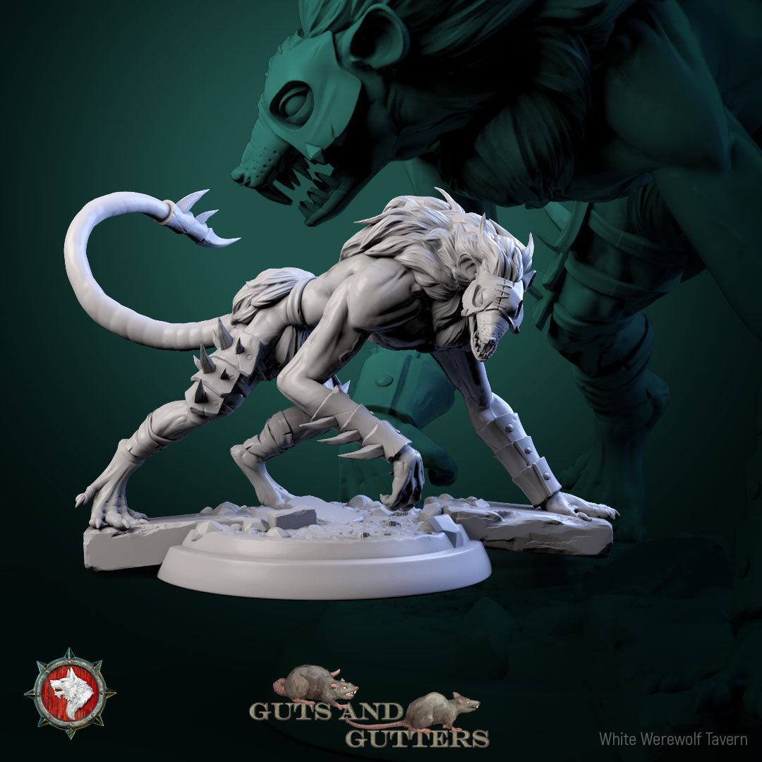 Mutant Rat Mount - aus der Reihe Guts and Gutters von White Werewolf Tavern