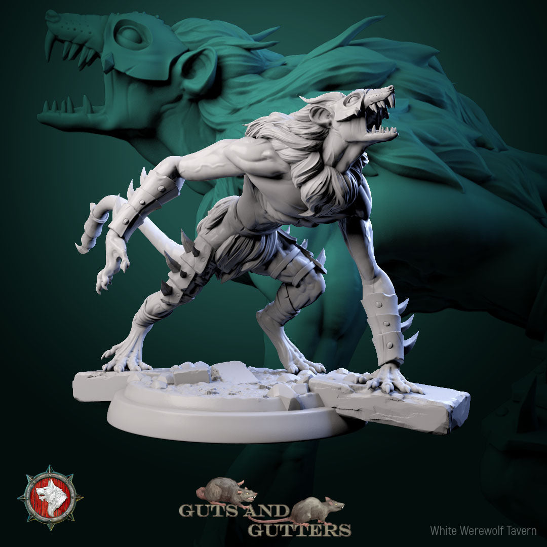 Mutant Rat Mount - aus der Reihe Guts and Gutters von White Werewolf Tavern