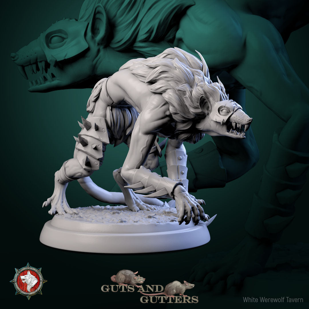 Mutant Rat Mount - aus der Reihe Guts and Gutters von White Werewolf Tavern