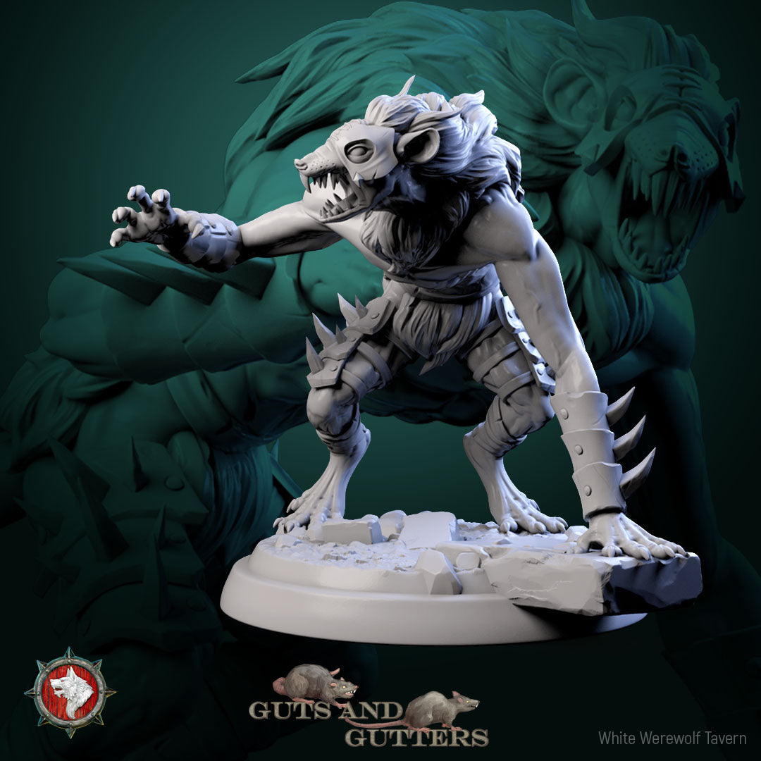 Mutant Rat Mount - aus der Reihe Guts and Gutters von White Werewolf Tavern
