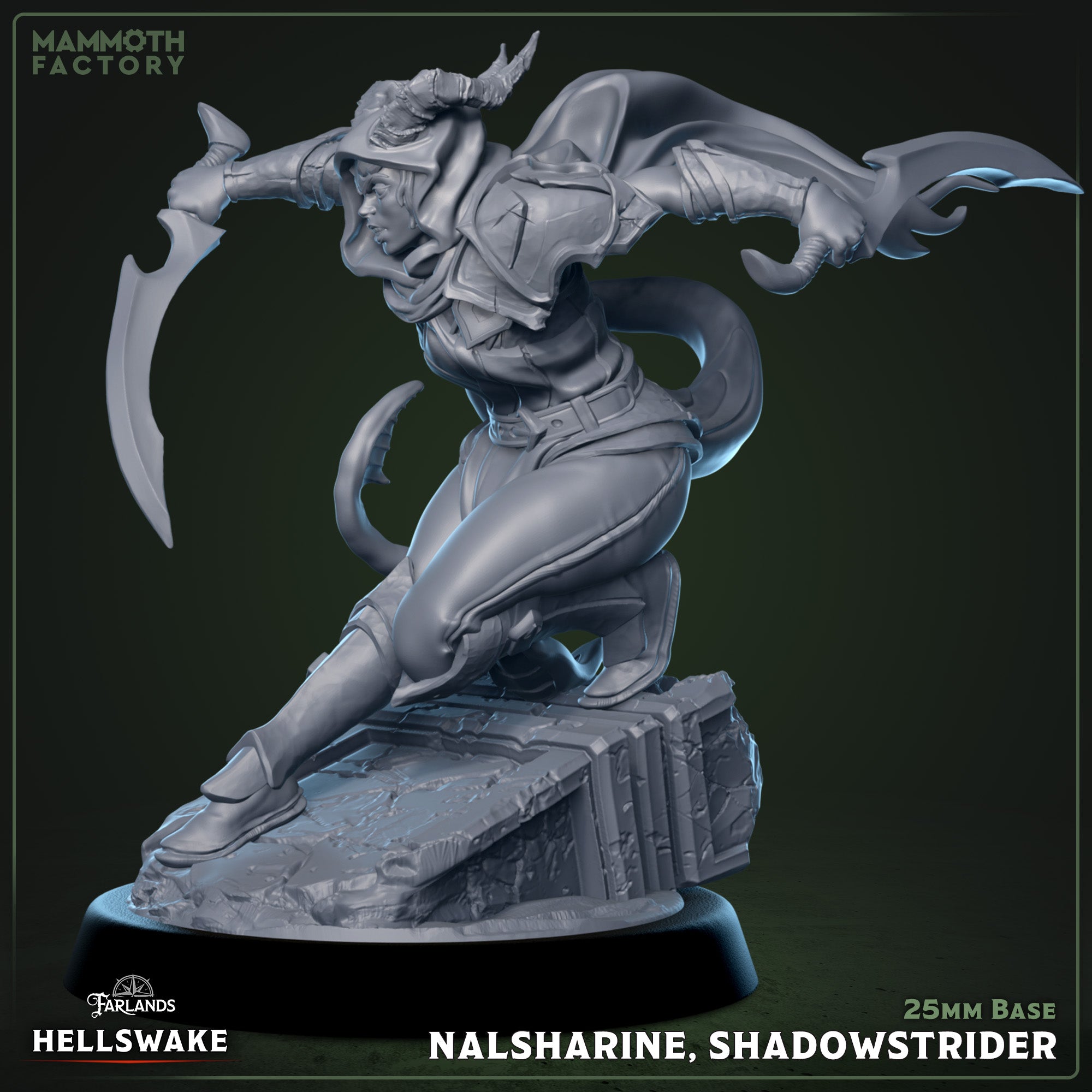 Nalsharine Shadowstrider - aus der Reihe Hellswake von Mammoth Factory