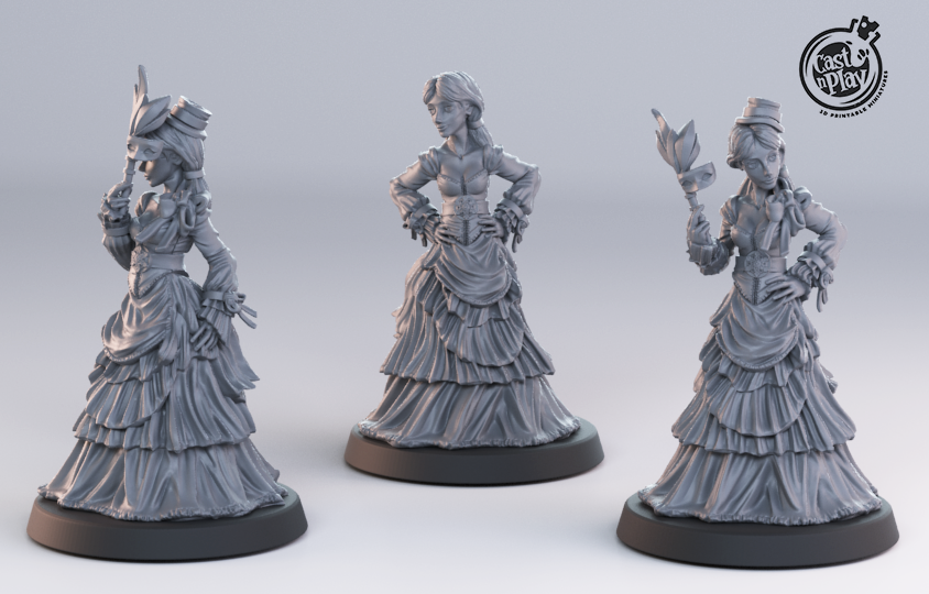 Noble Female - Townsfolk 1 - Cast n Play