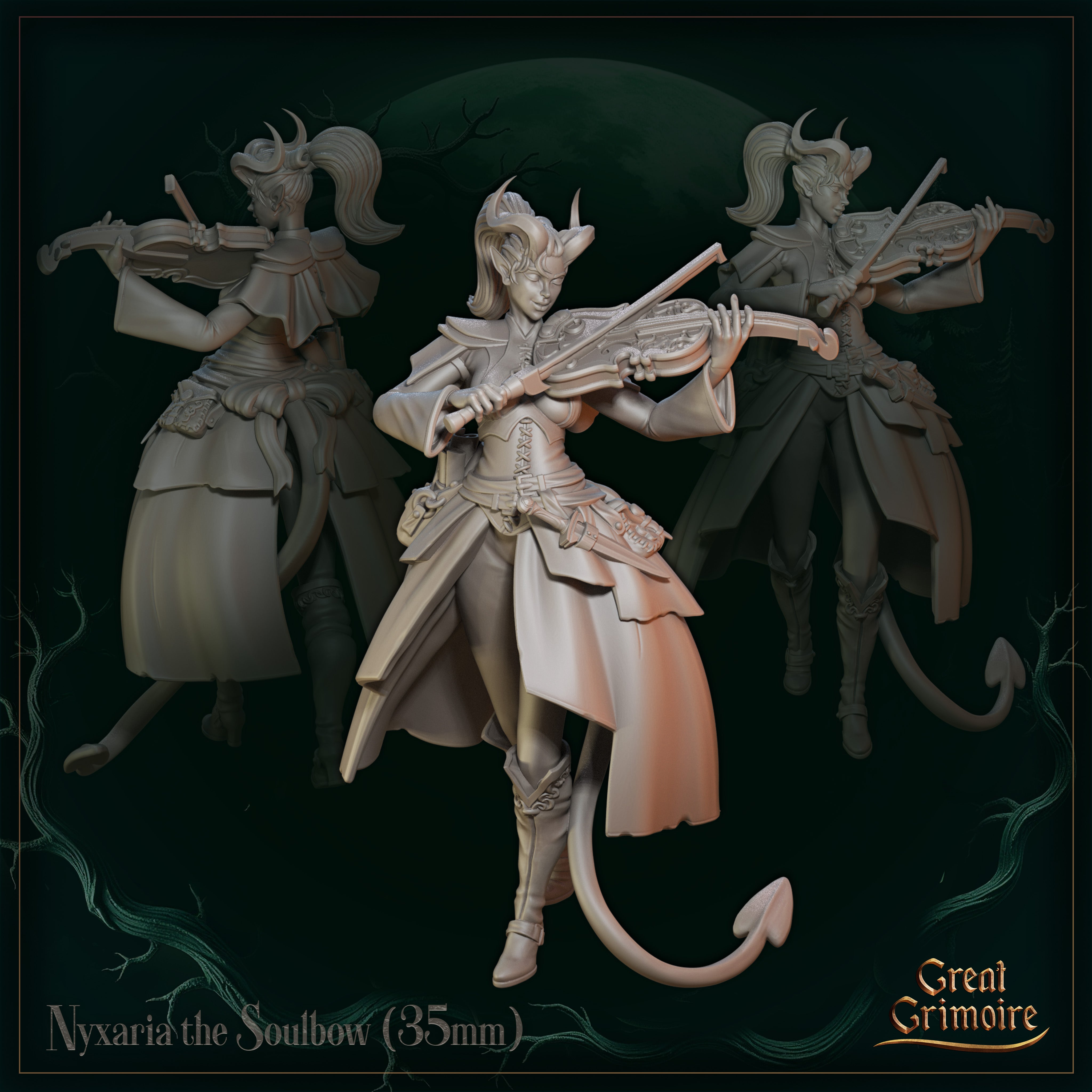 Nyxaria the Soulbow - aus der Reihe Song of the Eternal Night von Great Grimoire