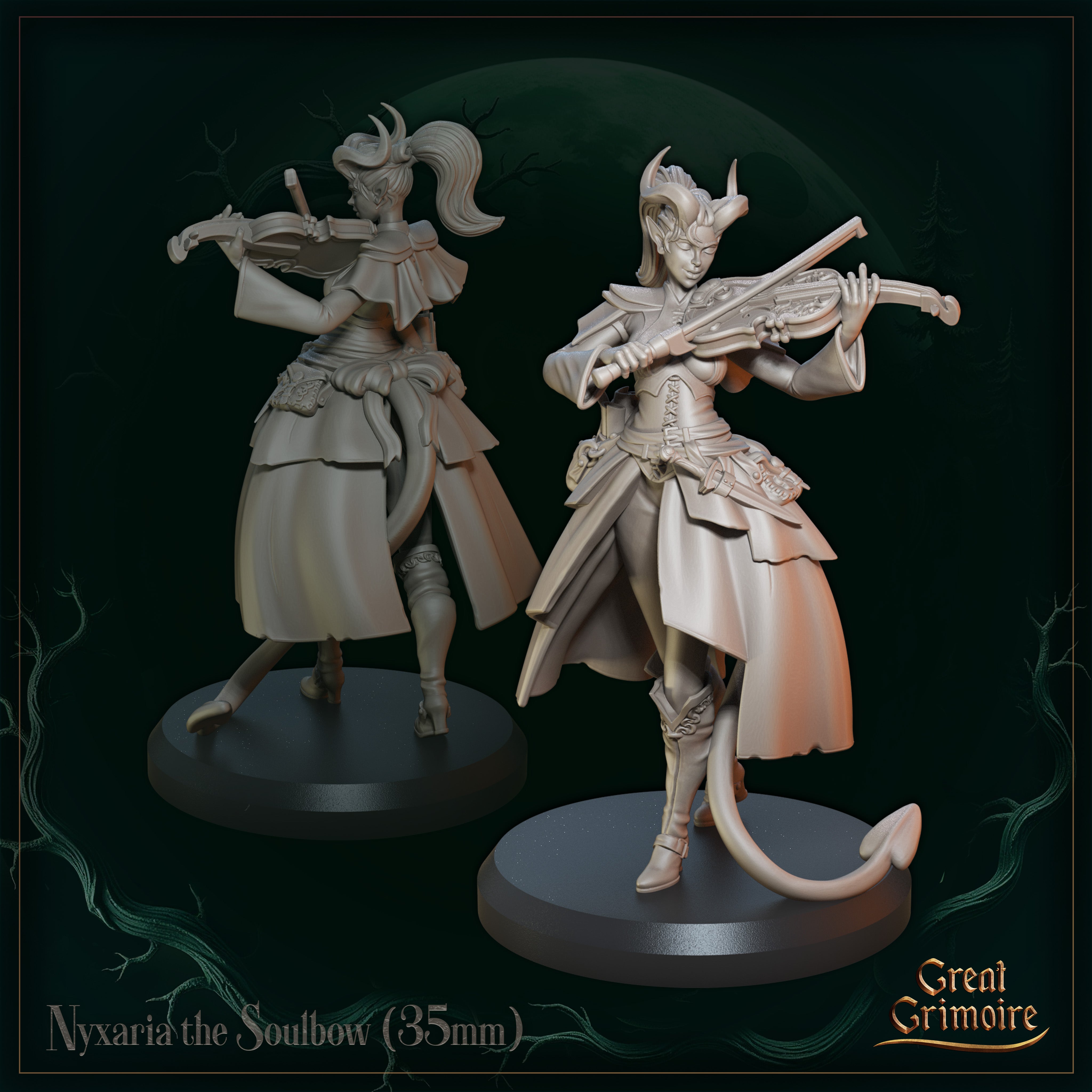 Nyxaria the Soulbow - aus der Reihe Song of the Eternal Night von Great Grimoire