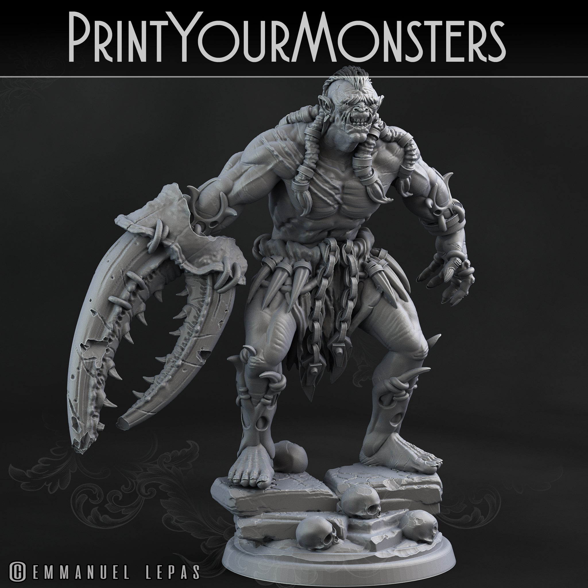 Orcs - Desert Orcs - Print Your Monsters