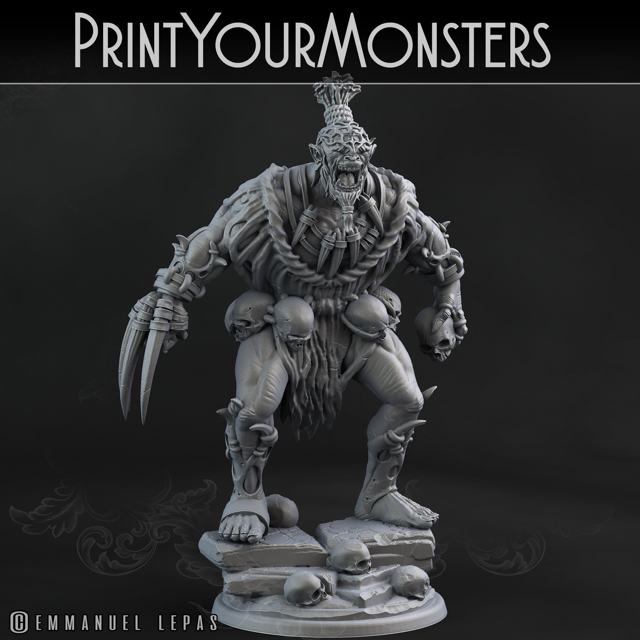 Orcs - Desert Orcs - Print Your Monsters